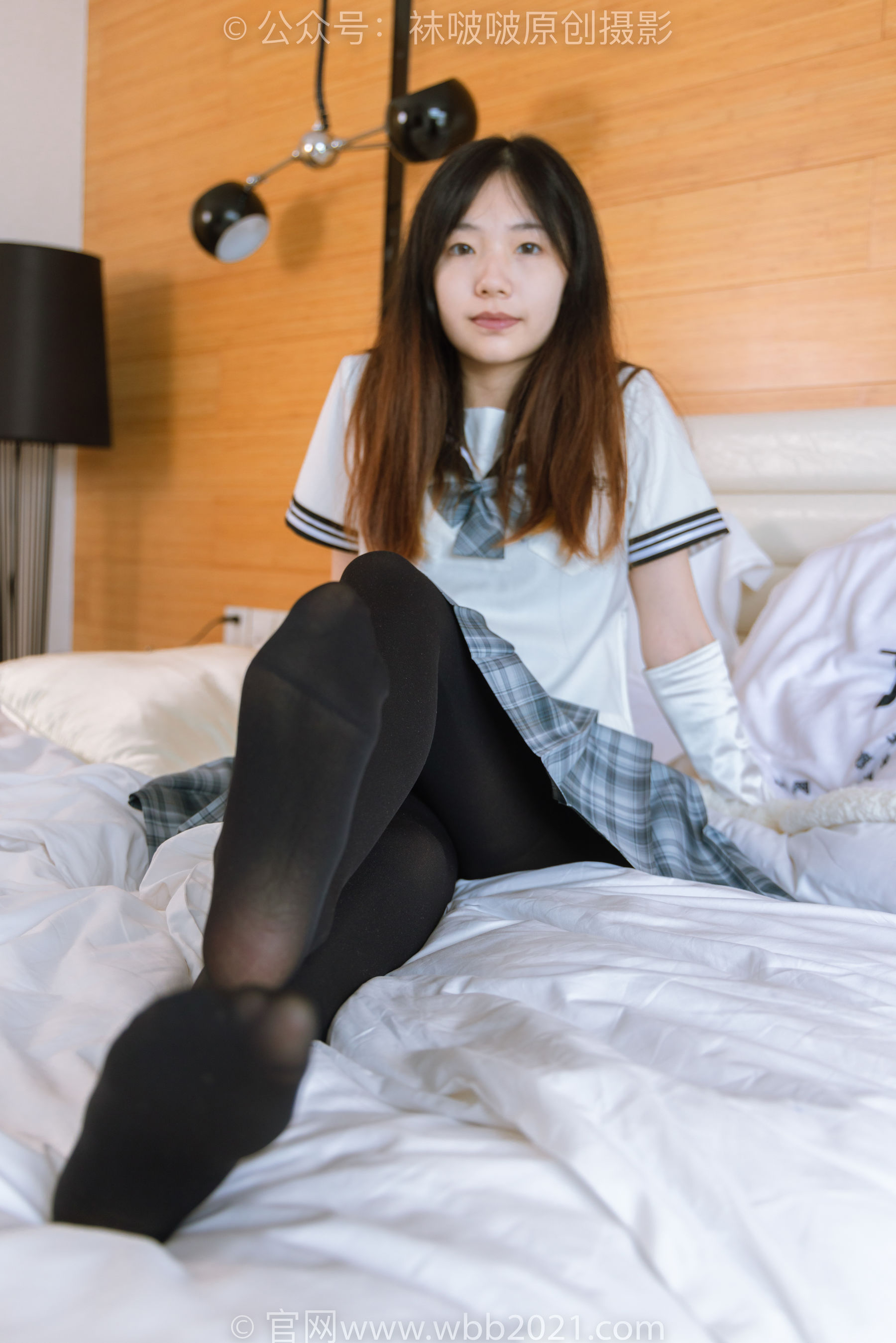 BoBoSocks袜啵啵 No.278 小甜豆 - 皮鞋、厚黑丝、jk制服、踩泡面