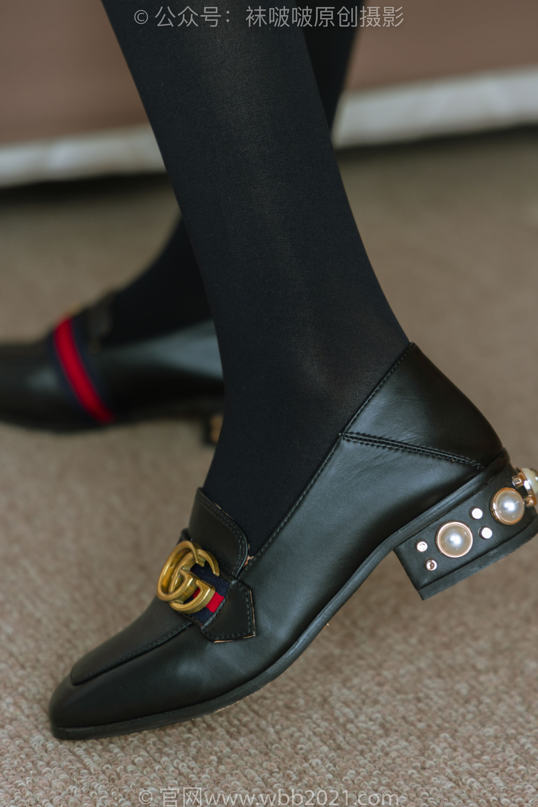 BoBoSocks袜啵啵 No.278 小甜豆 - 皮鞋、厚黑丝、jk制服、踩泡面