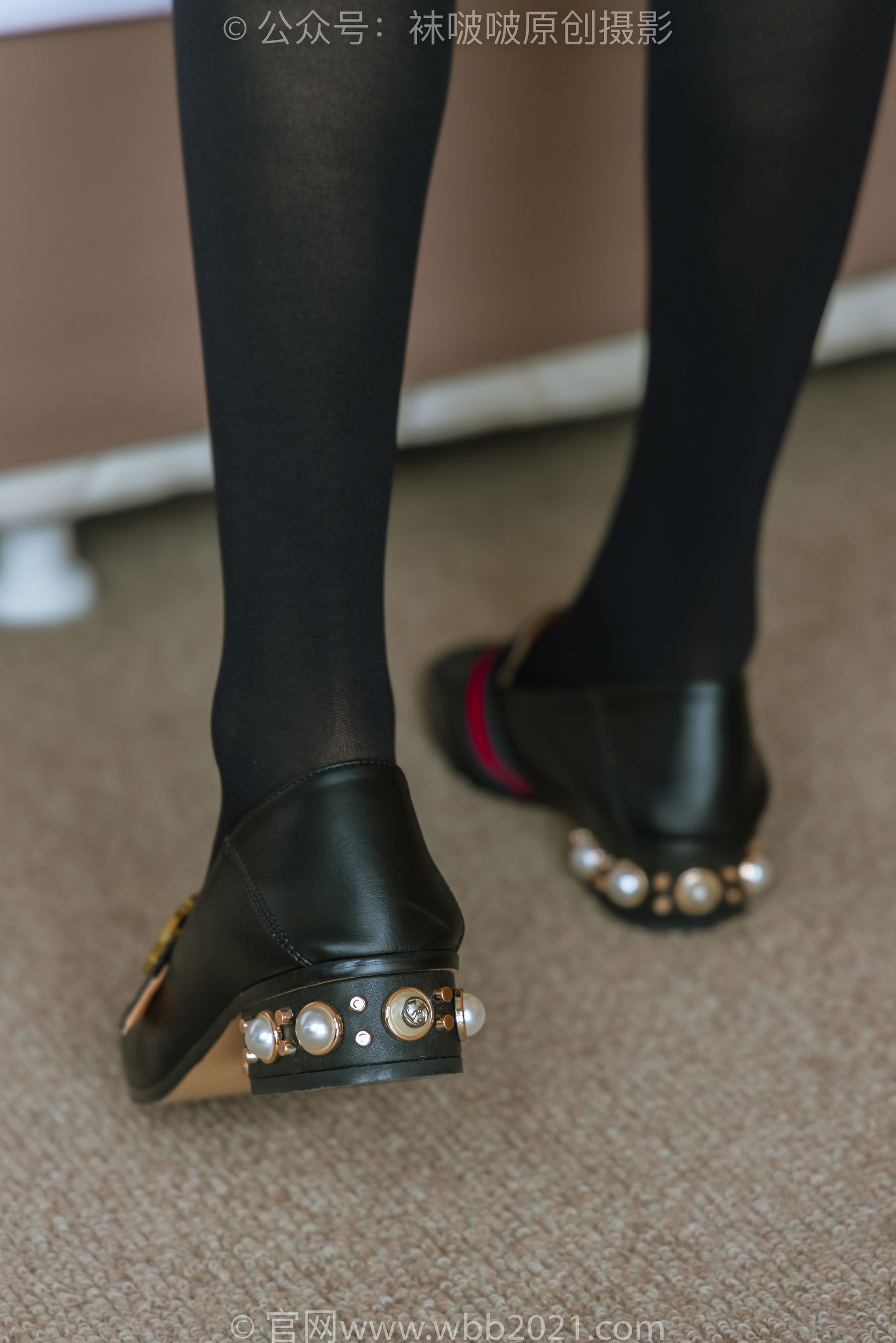 BoBoSocks袜啵啵 No.278 小甜豆 - 皮鞋、厚黑丝、jk制服、踩泡面