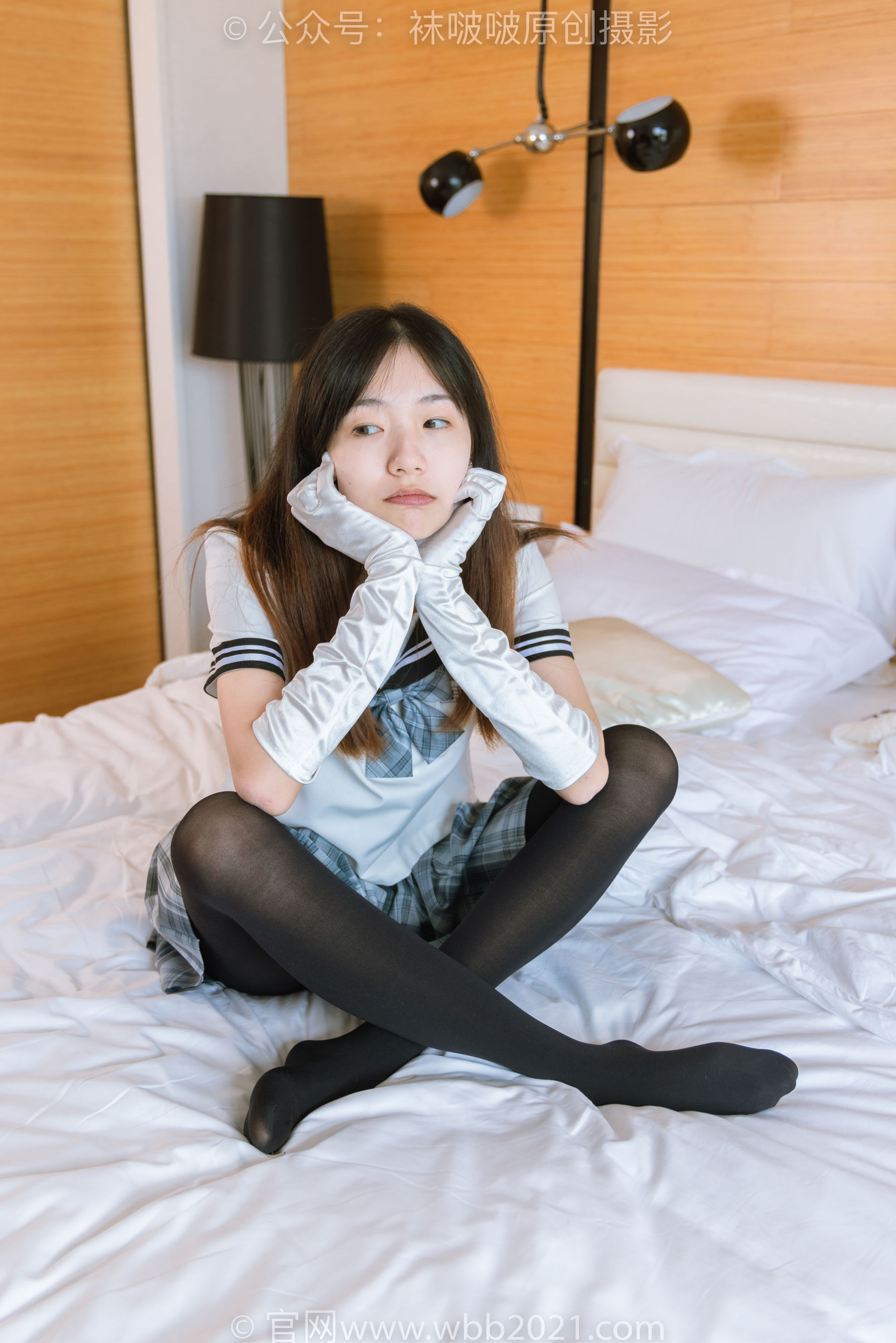 BoBoSocks袜啵啵 No.278 小甜豆 - 皮鞋、厚黑丝、jk制服、踩泡面