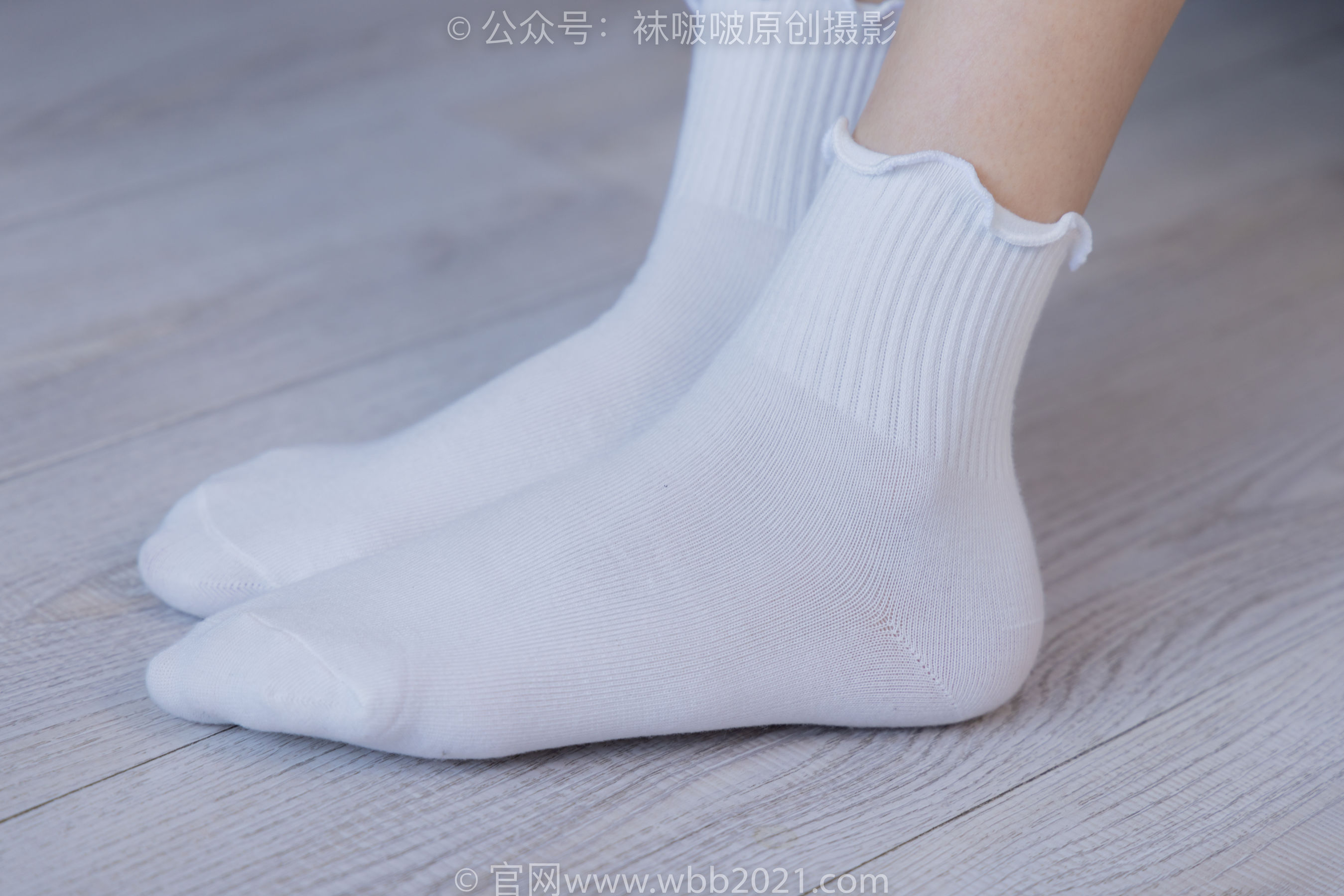 BoBoSocks袜啵啵 No.279 芝士 - 皮鞋、白棉袜、民国学生装