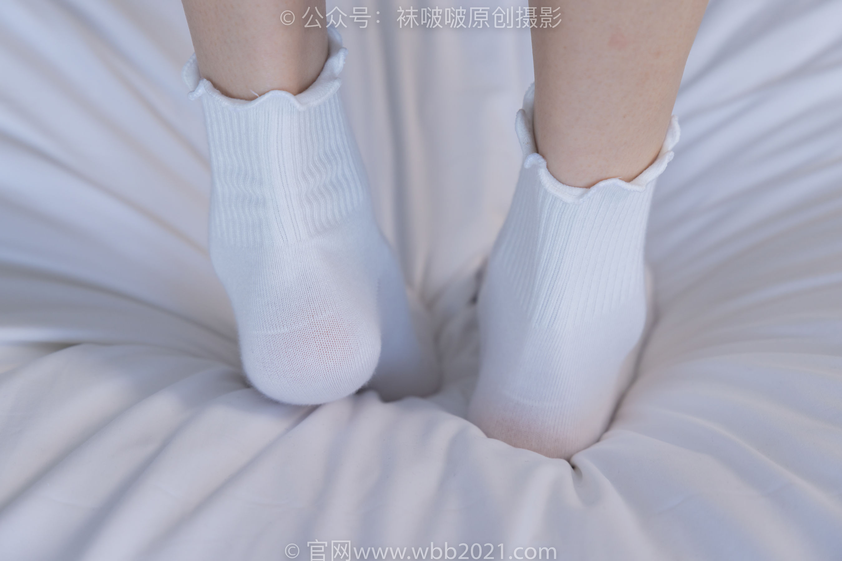 BoBoSocks袜啵啵 No.279 芝士 - 皮鞋、白棉袜、民国学生装
