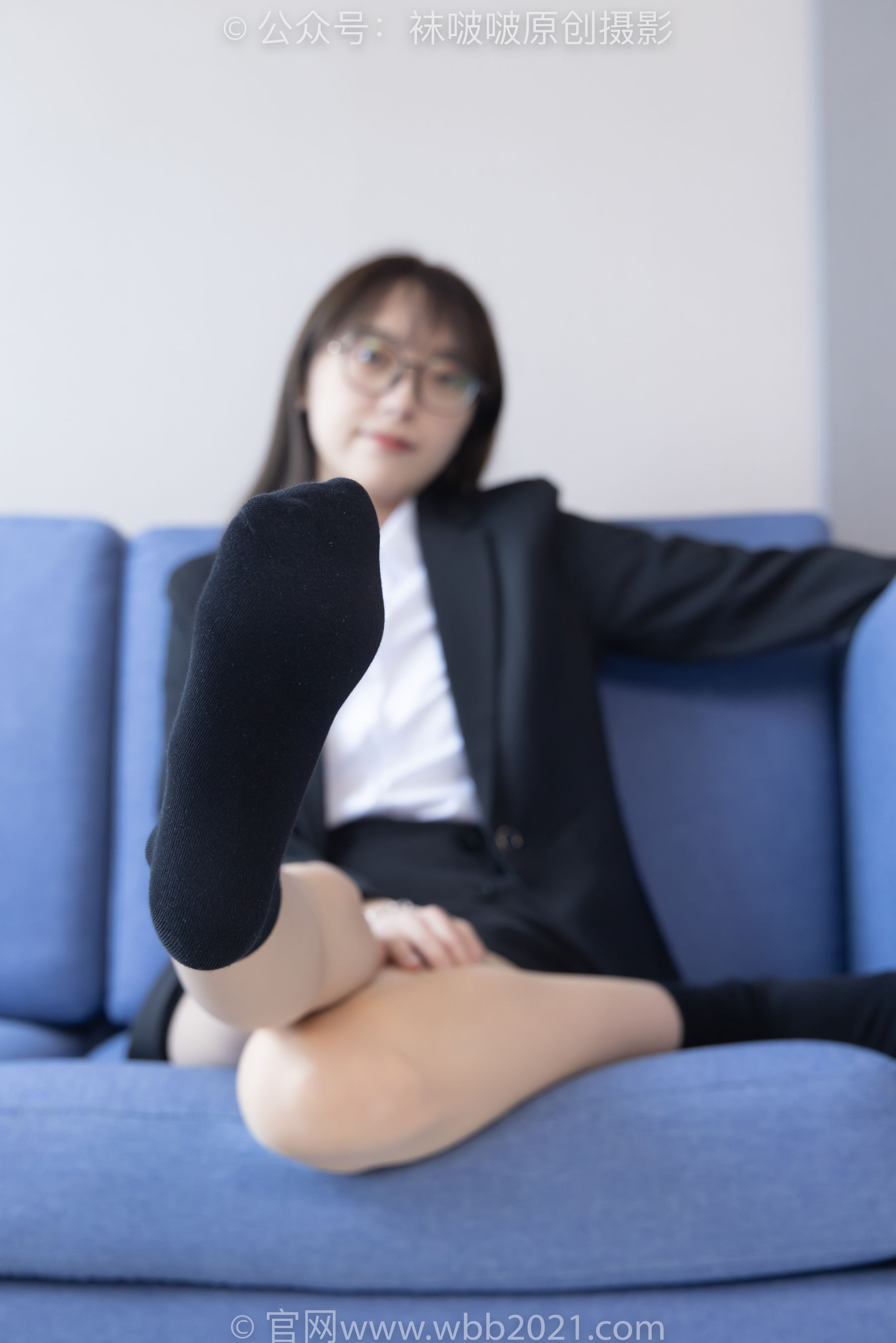 BoBoSocks袜啵啵 No.280 稚予 - 马丁靴、高跟鞋、黑棉袜、肉丝