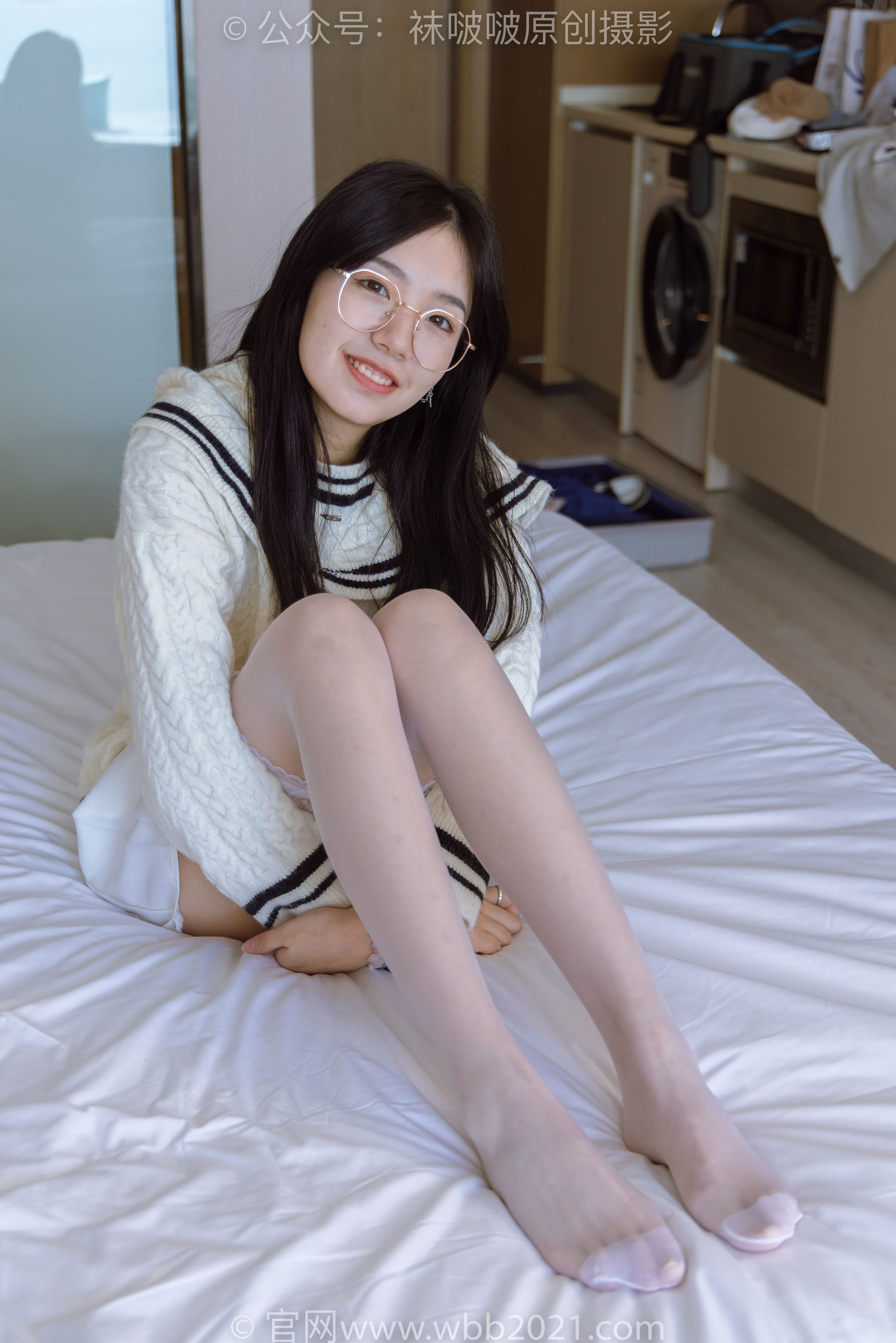 BoBoSocks袜啵啵 No.282 小甜豆 - 长靴、高跟鞋、白丝大腿袜