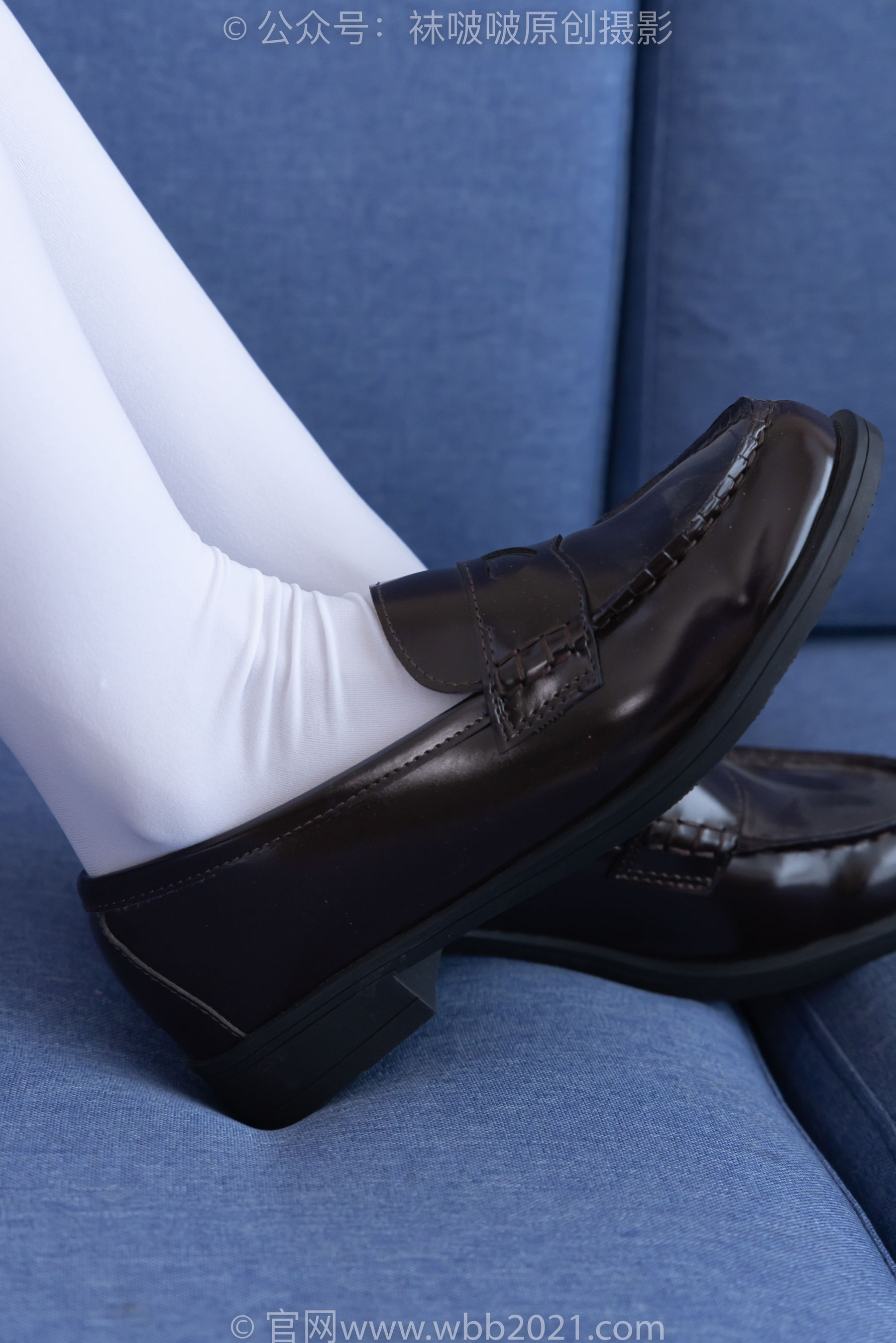 BoBoSocks袜啵啵 No.283 奶油 - 平底鞋、皮鞋、肉丝、厚白丝大腿袜