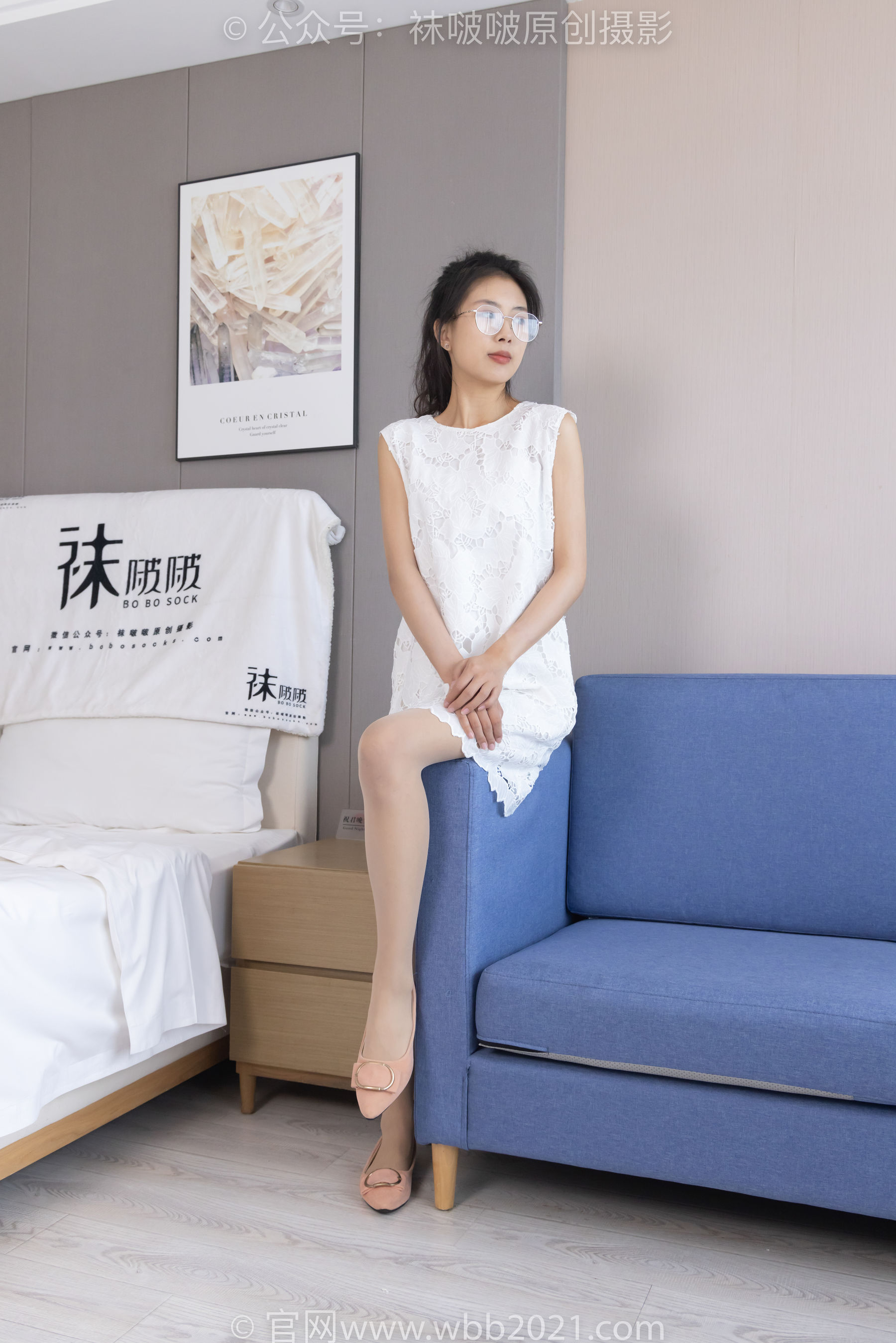 BoBoSocks袜啵啵 No.283 奶油 - 平底鞋、皮鞋、肉丝、厚白丝大腿袜