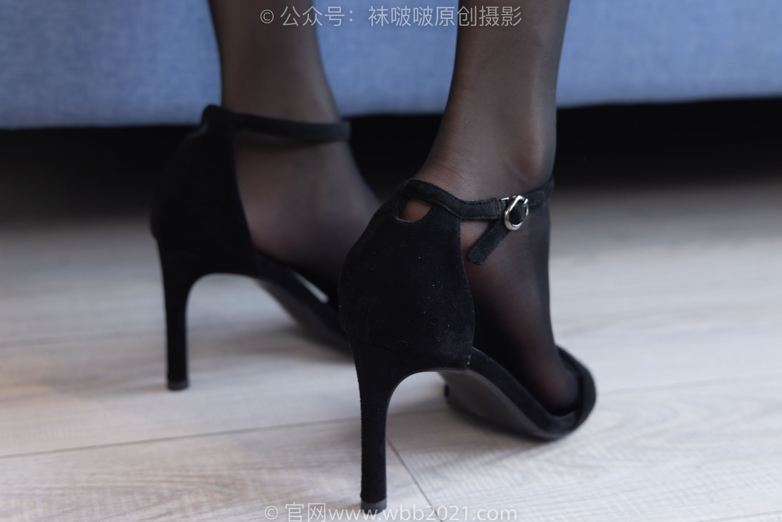 BoBoSocks袜啵啵 No.285 稚予 - 两双高跟鞋、灰丝大腿袜、黑丝大腿袜