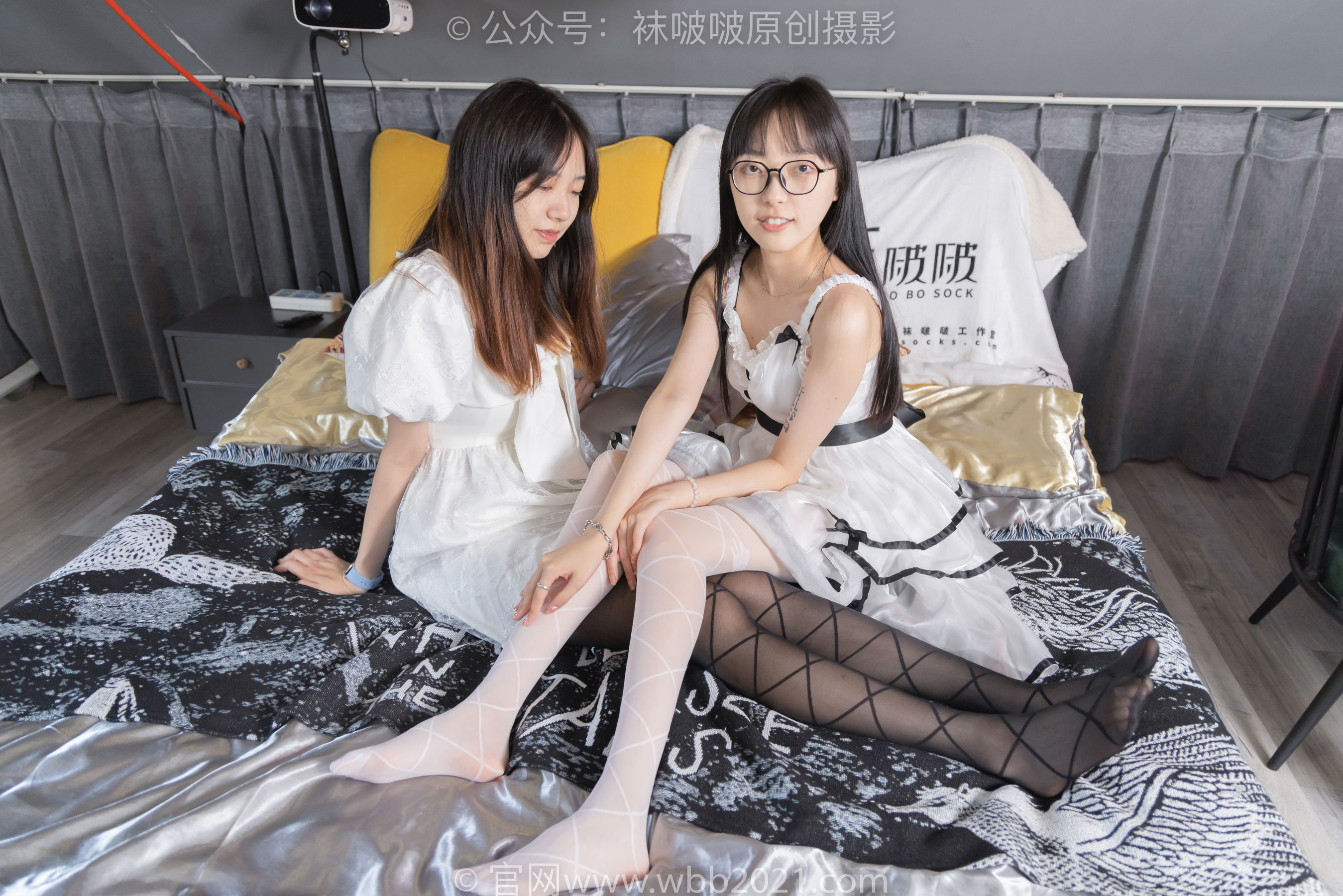 BoBoSocks袜啵啵 No.290 小甜豆稚予 - 皮鞋、黑丝、白丝