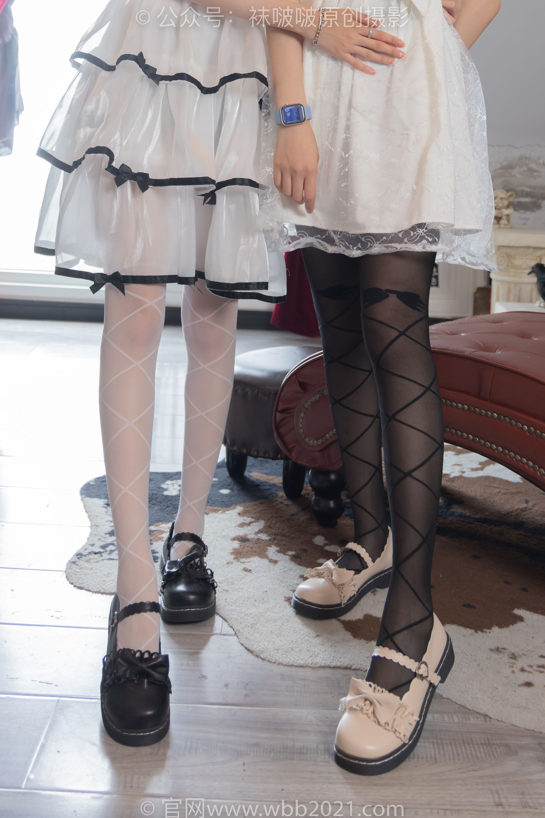 BoBoSocks袜啵啵 No.290 小甜豆稚予 - 皮鞋、黑丝、白丝