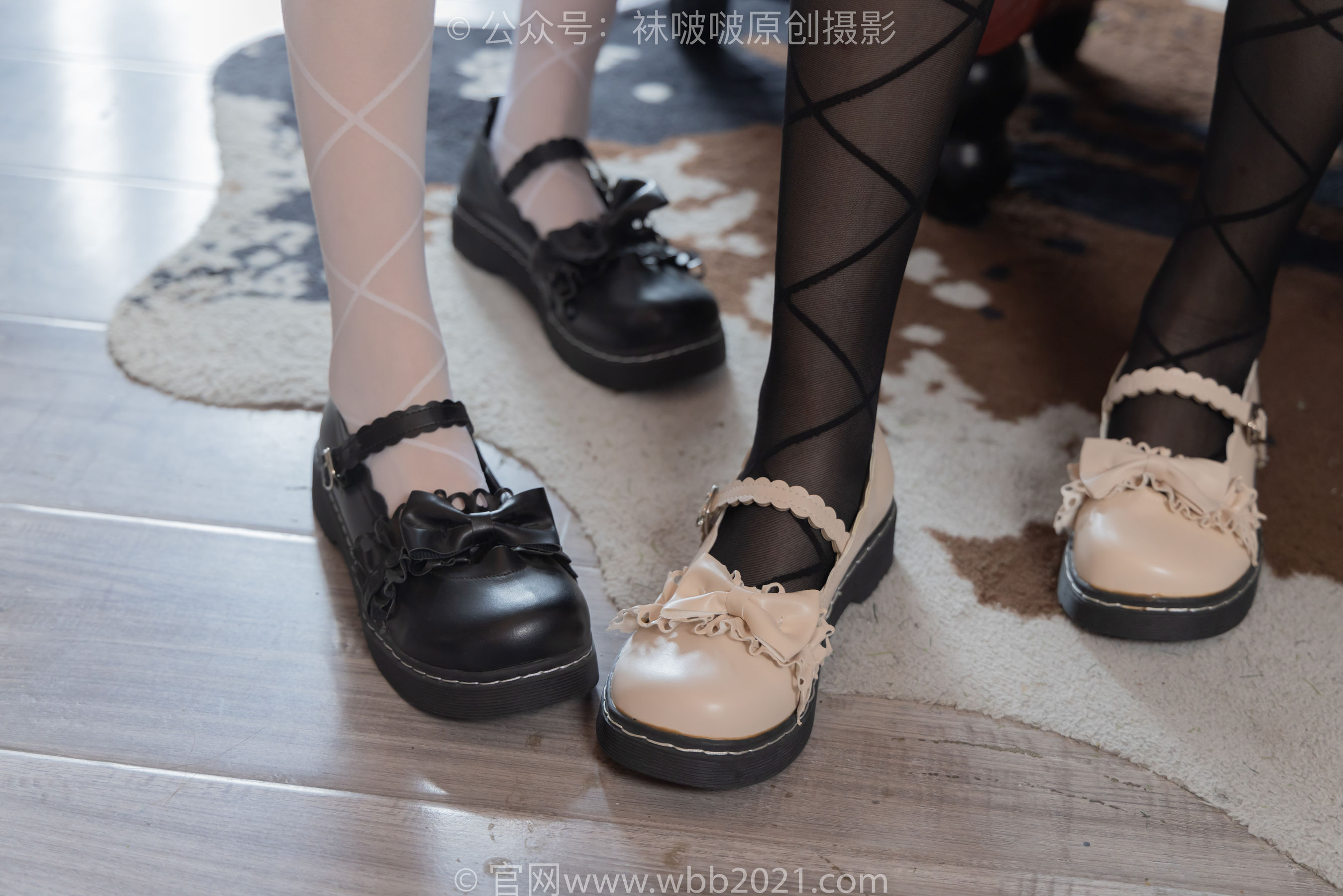 BoBoSocks袜啵啵 No.290 小甜豆稚予 - 皮鞋、黑丝、白丝