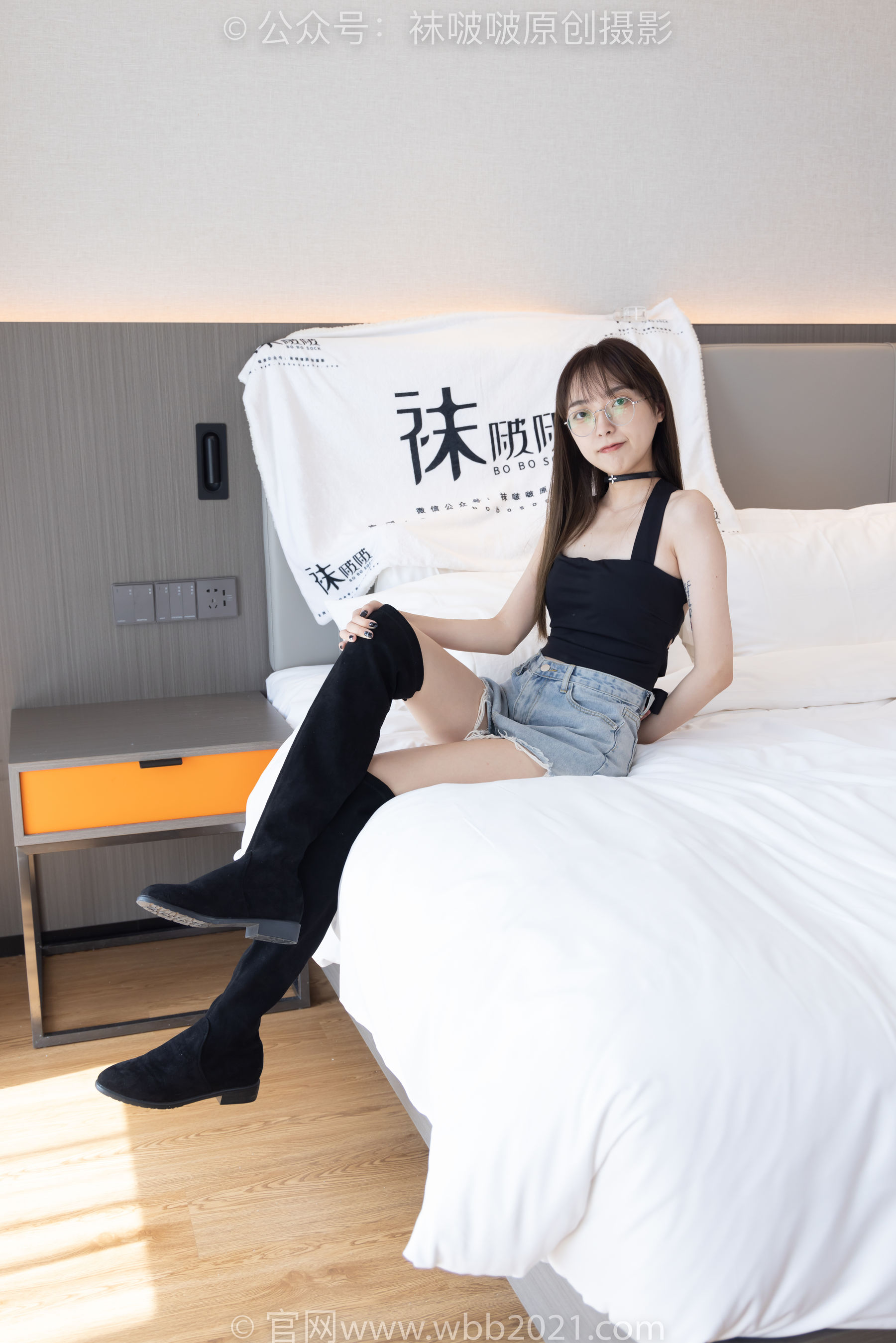 BoBoSocks袜啵啵 No.291 稚予 - 长靴、板鞋、白棉袜、黑棉袜、裸足