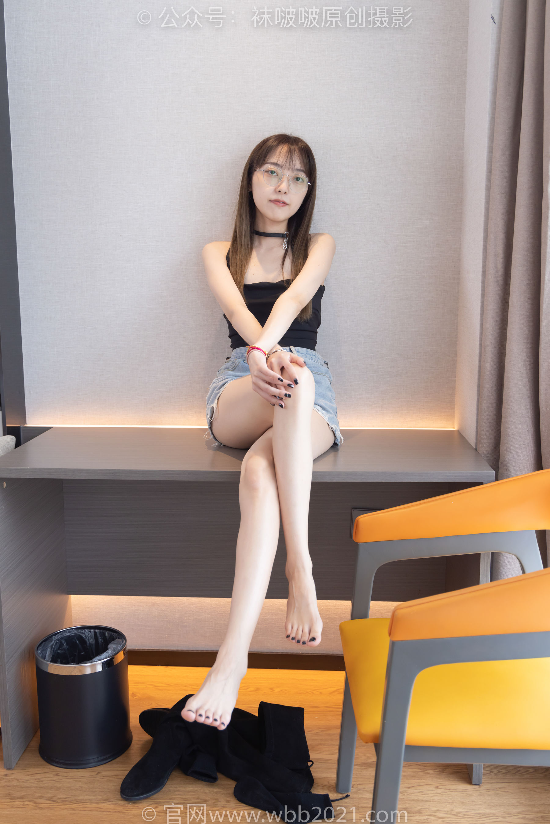 BoBoSocks袜啵啵 No.291 稚予 - 长靴、板鞋、白棉袜、黑棉袜、裸足