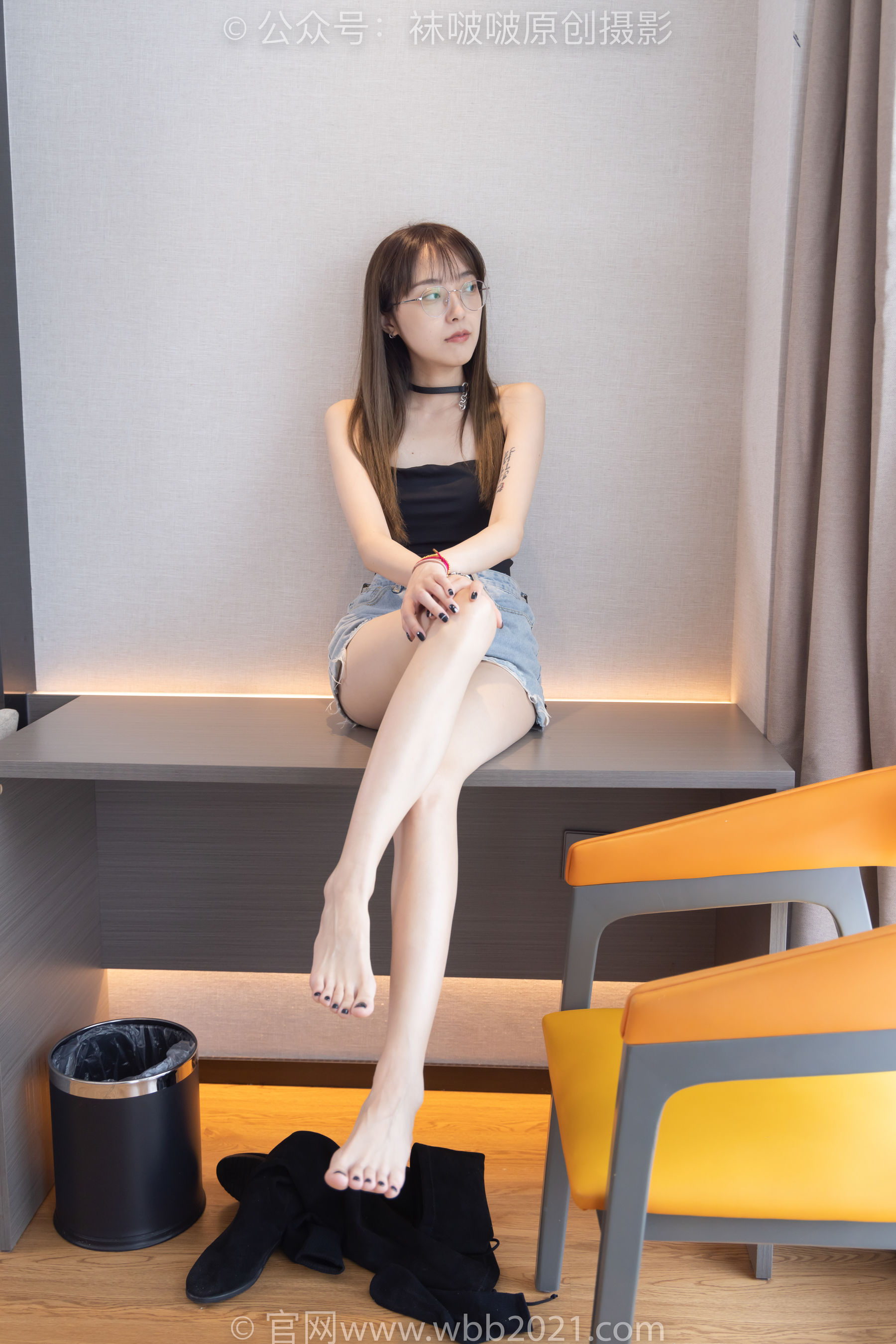 BoBoSocks袜啵啵 No.291 稚予 - 长靴、板鞋、白棉袜、黑棉袜、裸足