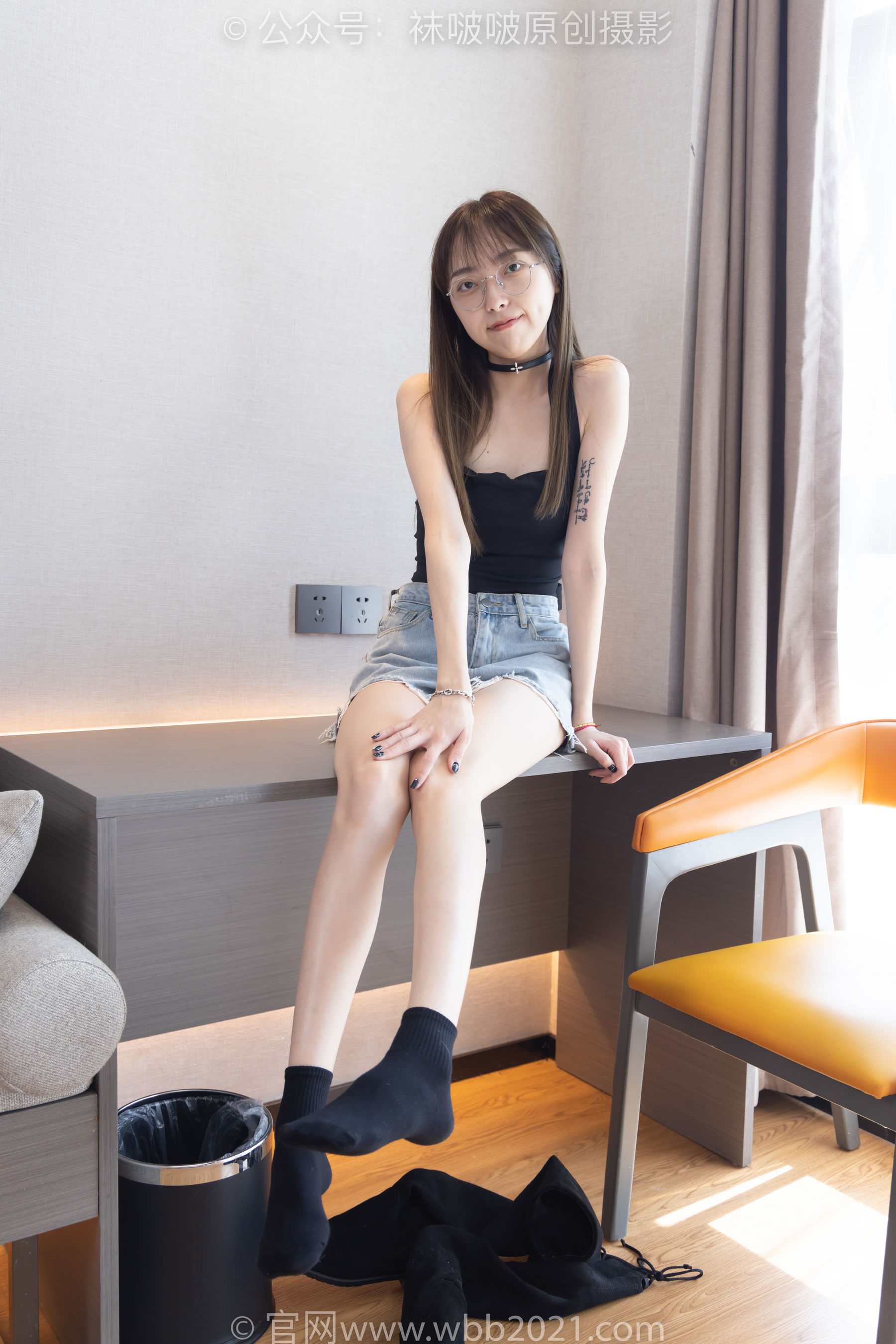 BoBoSocks袜啵啵 No.291 稚予 - 长靴、板鞋、白棉袜、黑棉袜、裸足