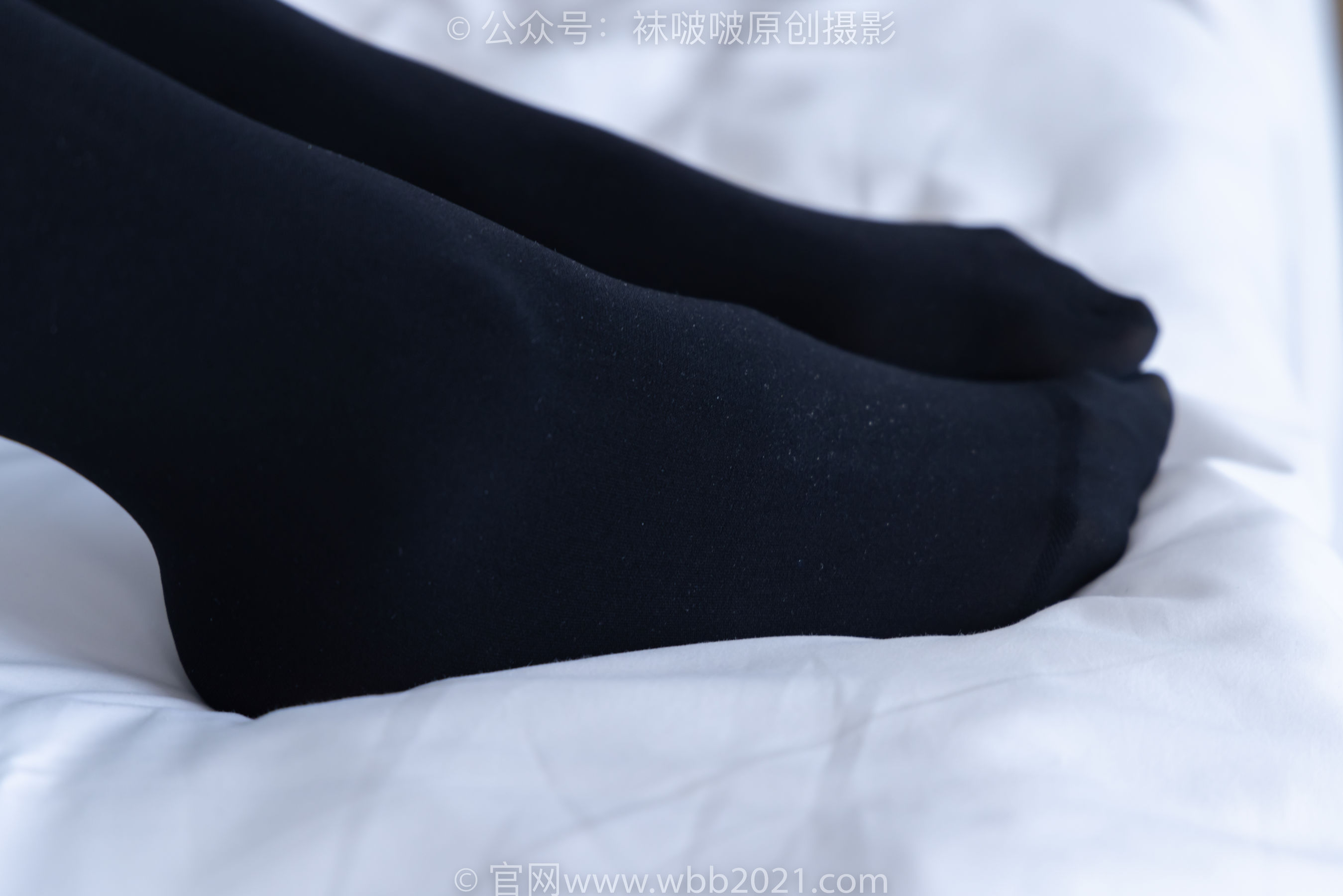 BoBoSocks袜啵啵 No.292 奶油 - 两双平底鞋、厚黑丝、厚肉丝