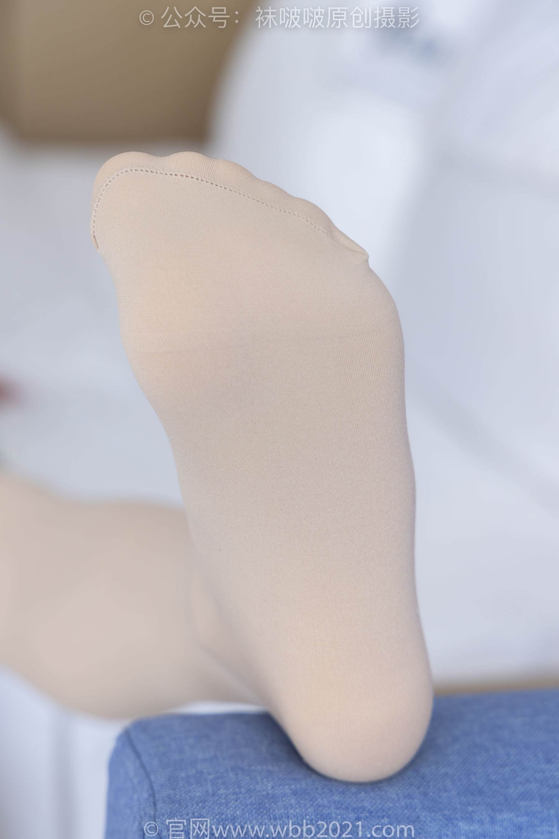 BoBoSocks袜啵啵 No.292 奶油 - 两双平底鞋、厚黑丝、厚肉丝