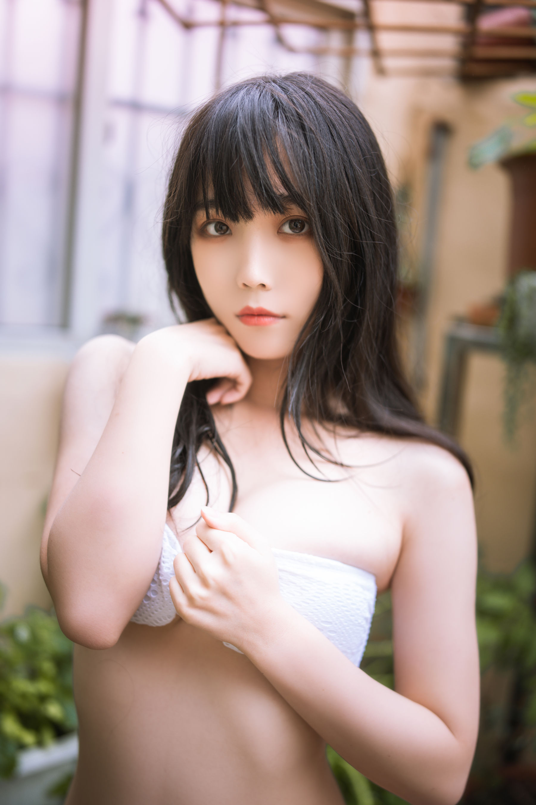 Cosplay 汪知子 - 夏日小院