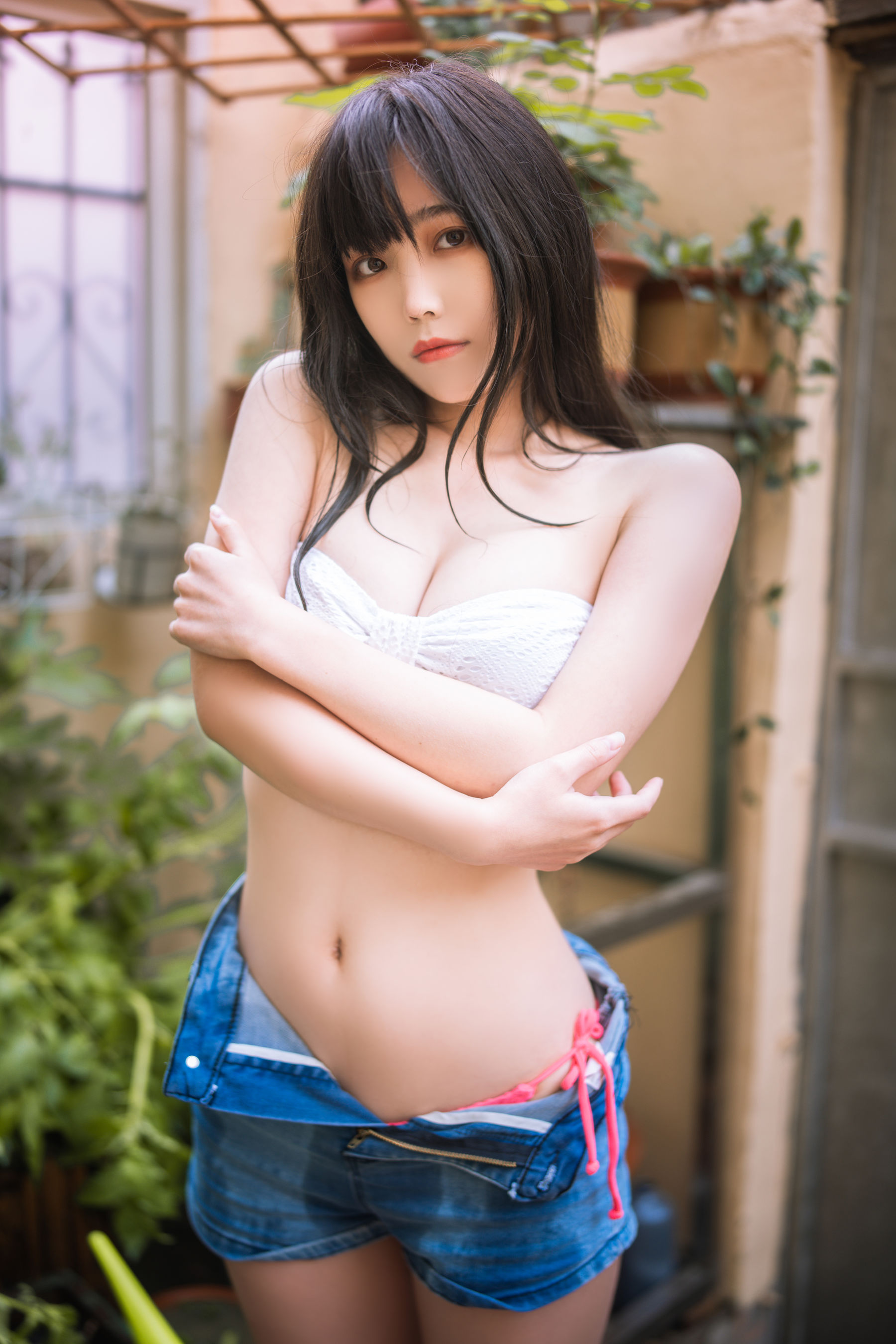 Cosplay 汪知子 - 夏日小院
