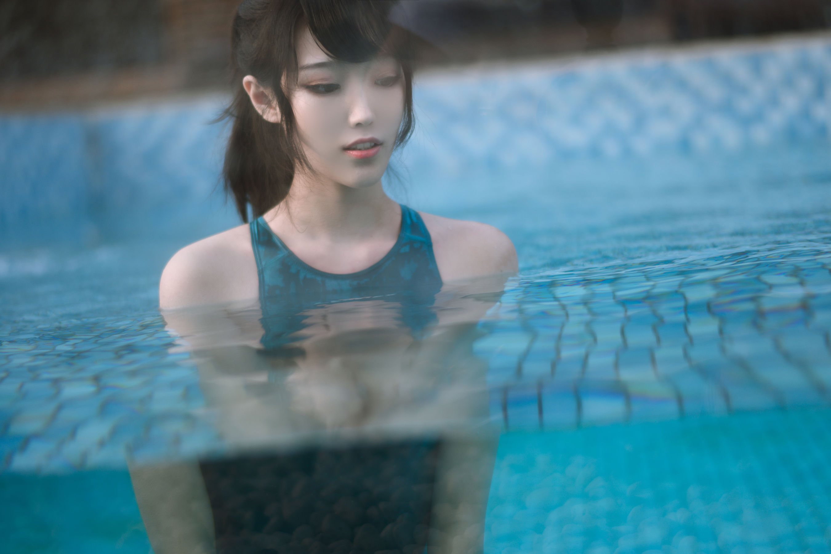 Cosplay 汪知子 - 竞泳