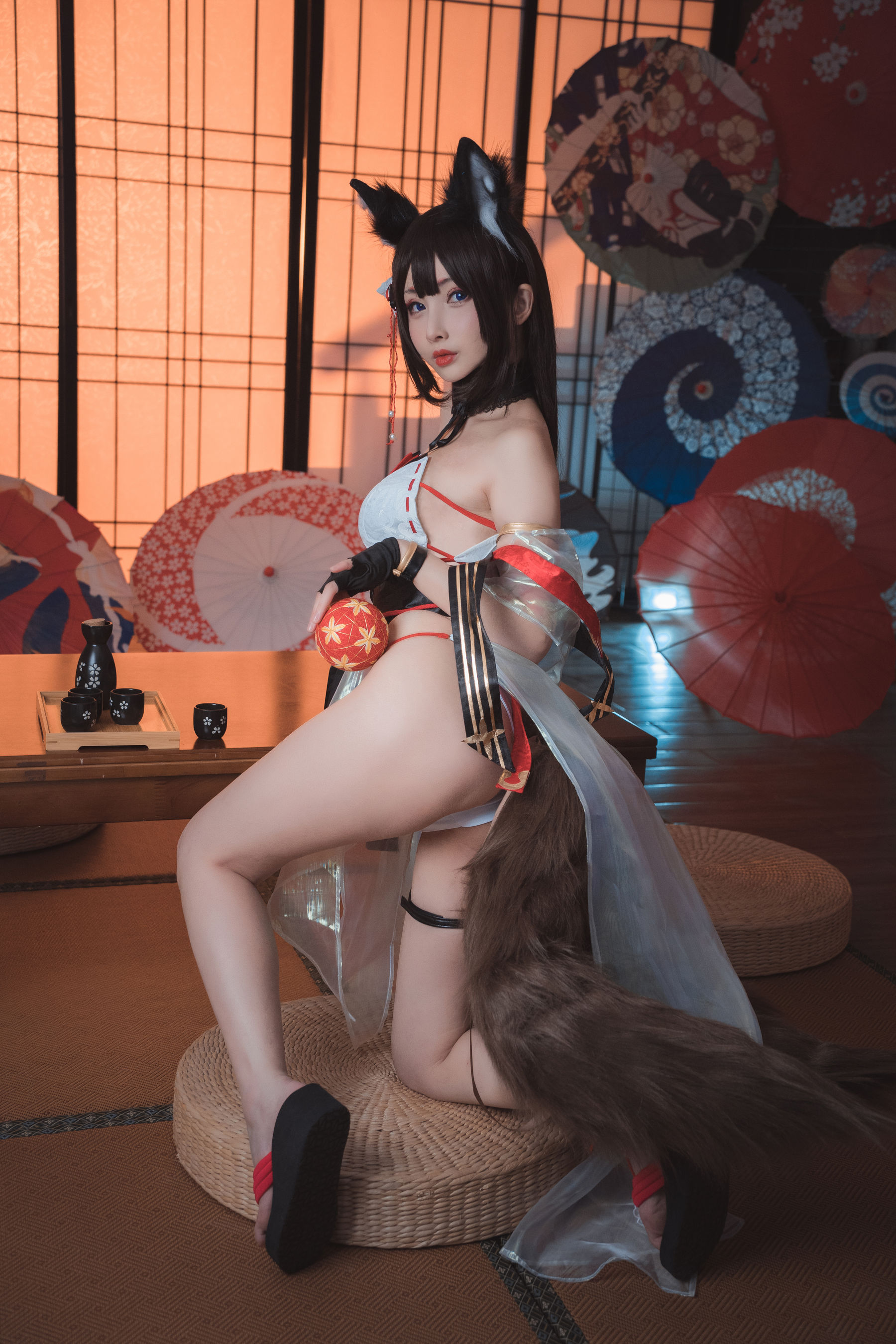 COS福利 rioko凉凉子 - Azurlane Amagi