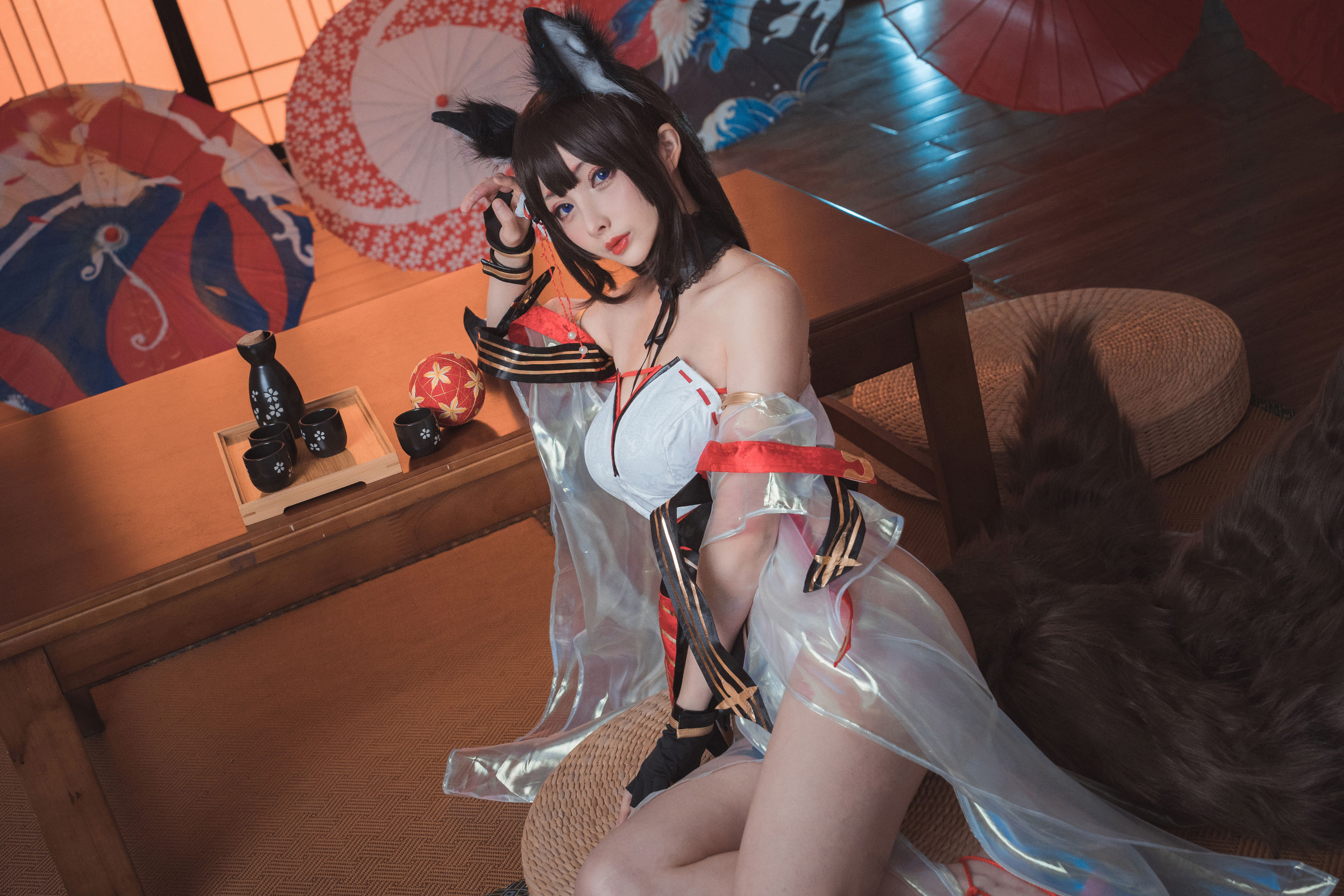 COS福利 rioko凉凉子 - Azurlane Amagi