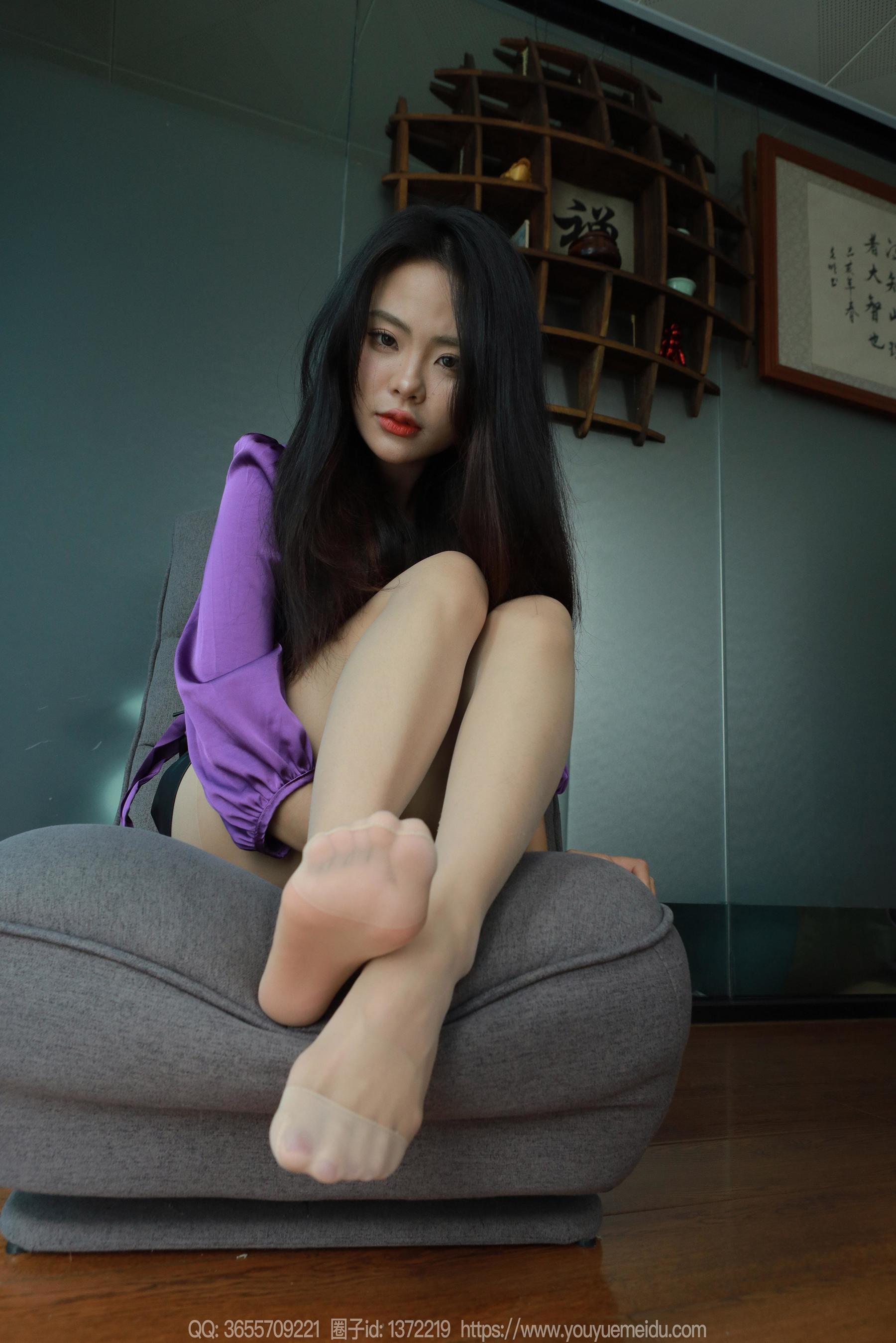 IESS异思趣向 - 模特：兔兔 《紫色韵味》