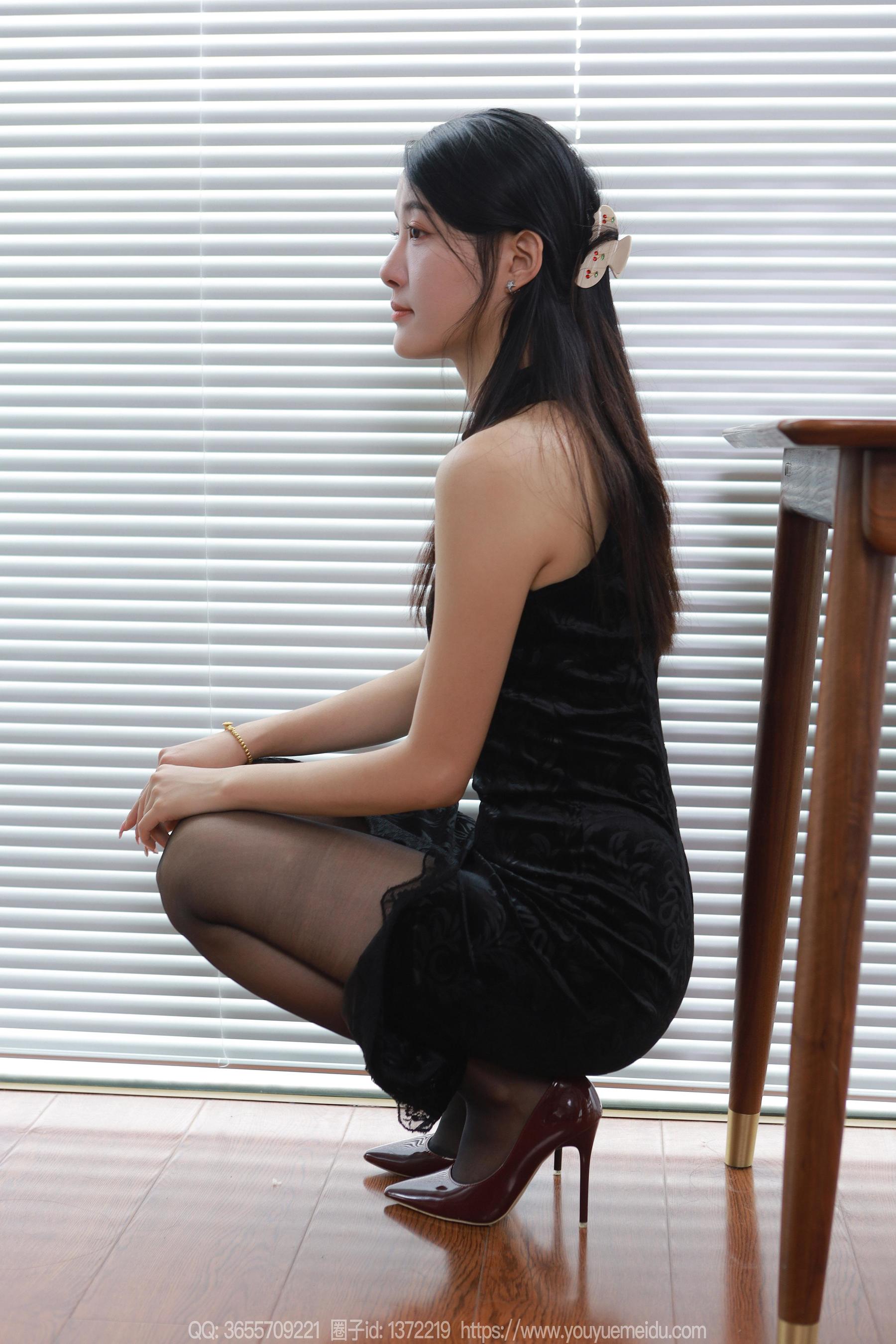 IESS异思趣向 - 模特：婉萍 《黑色秘密》