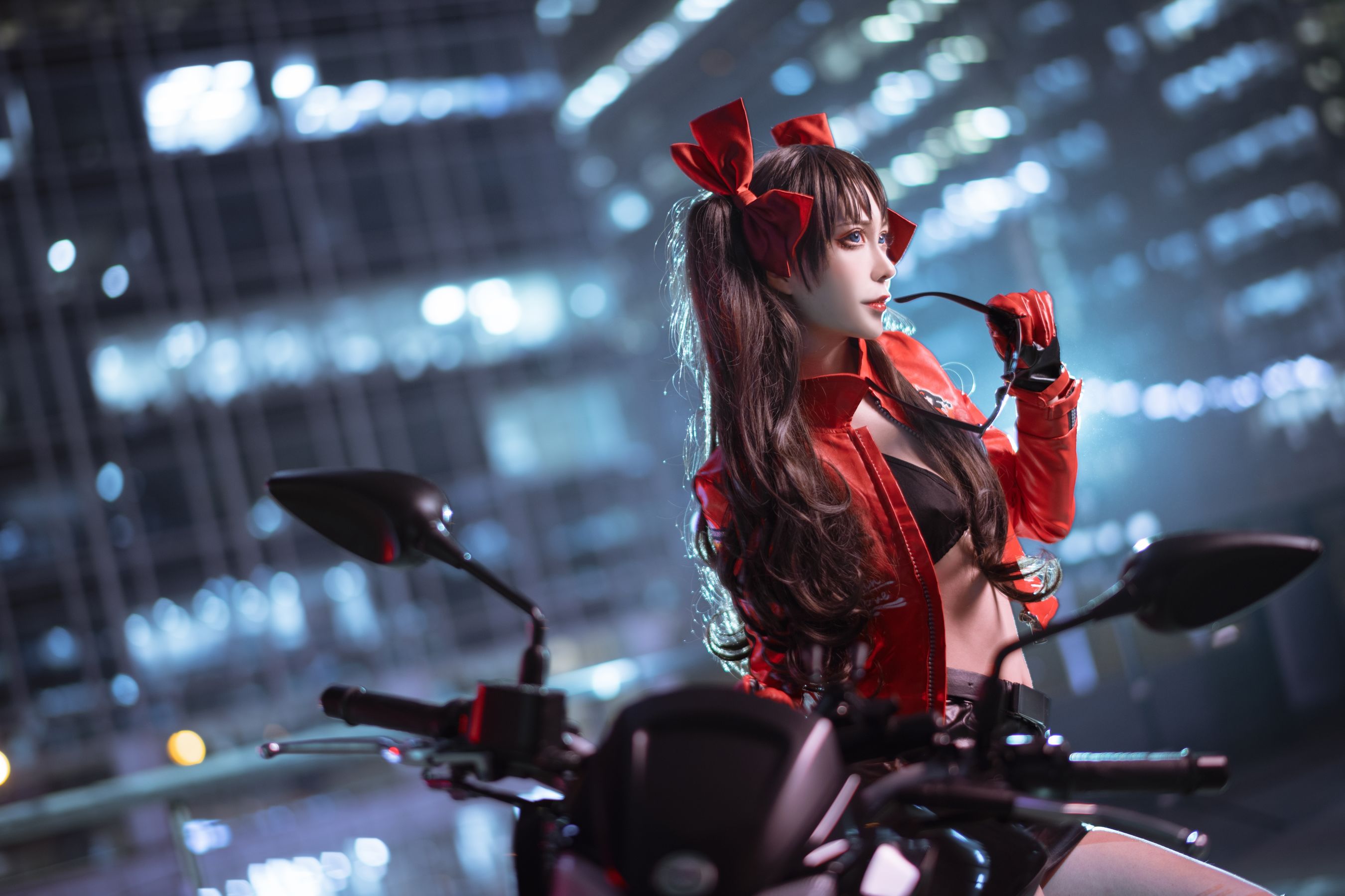 sakiiii翎柒 写真 - 机车凛