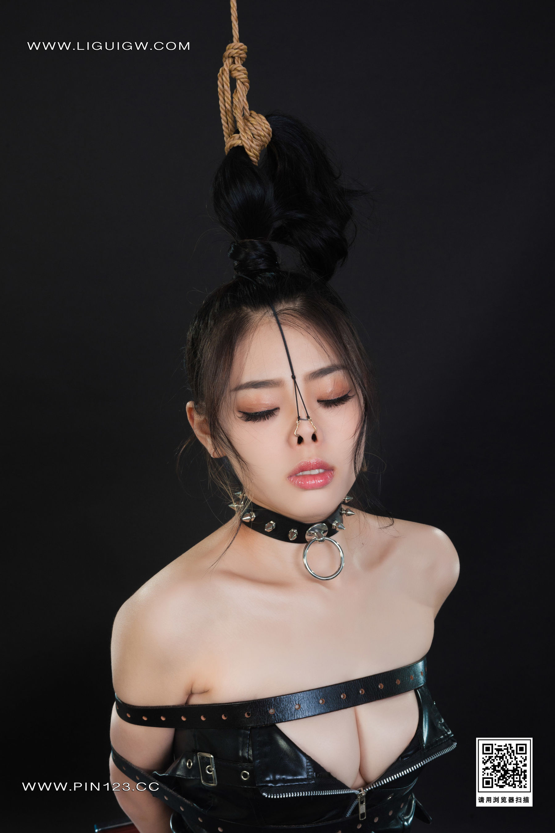 [Ligui丽柜] 2023.10.26 欲女皮缚 小智贤