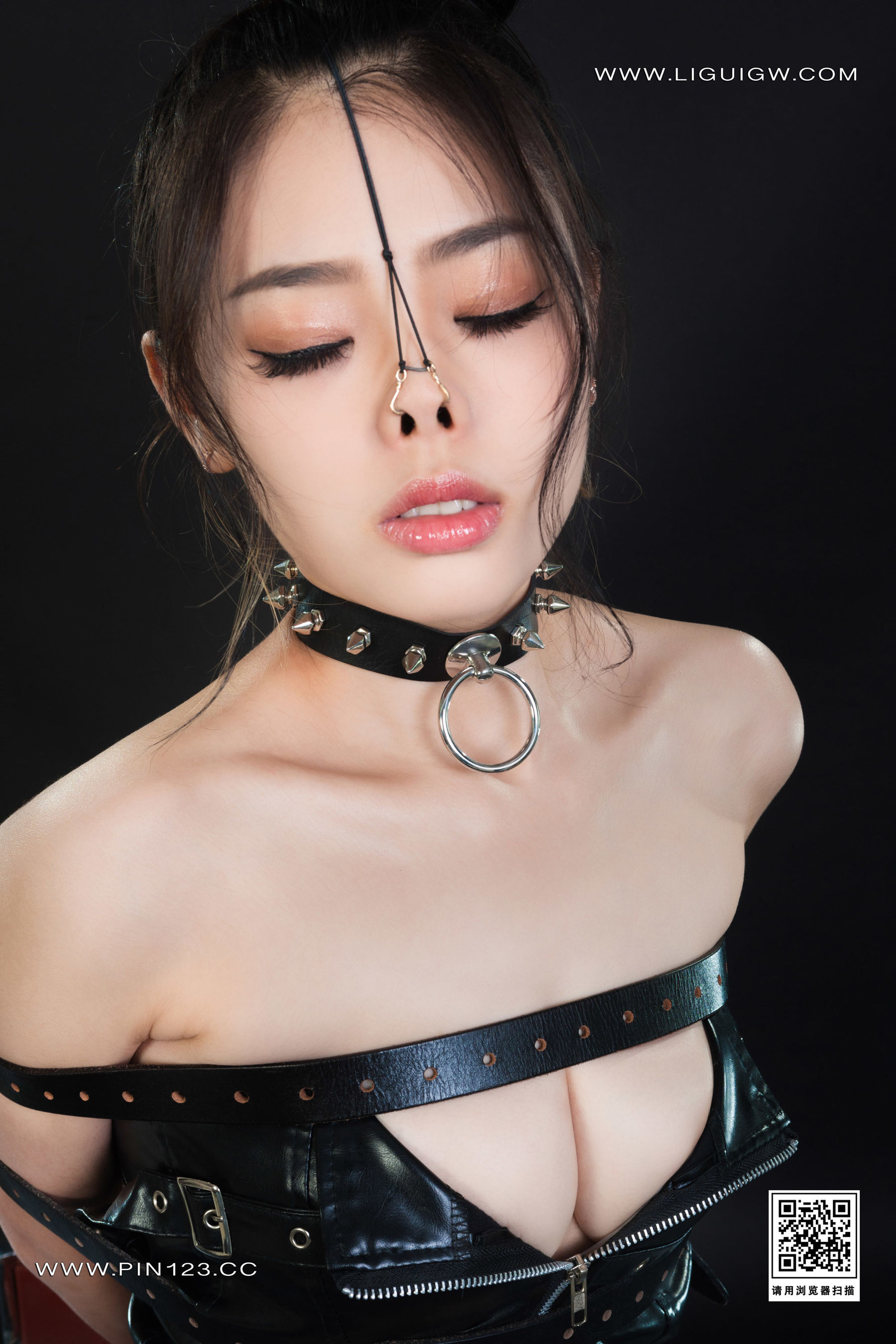 [Ligui丽柜] 2023.10.26 欲女皮缚 小智贤