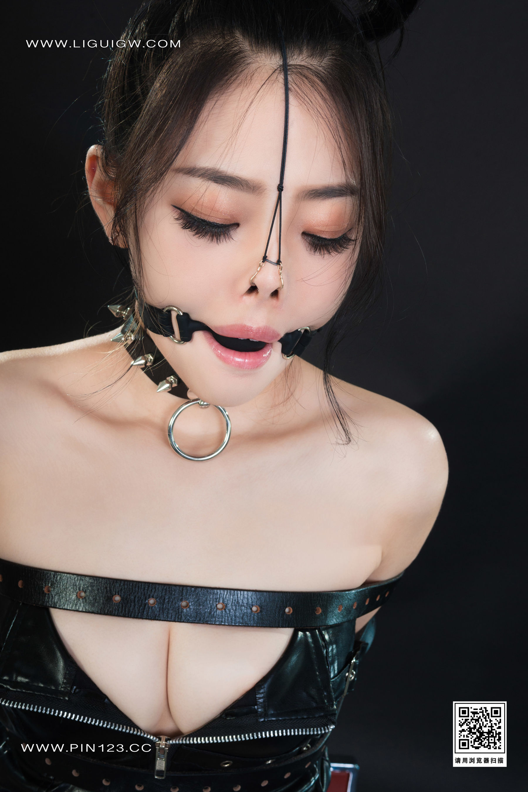 [Ligui丽柜] 2023.10.26 欲女皮缚 小智贤