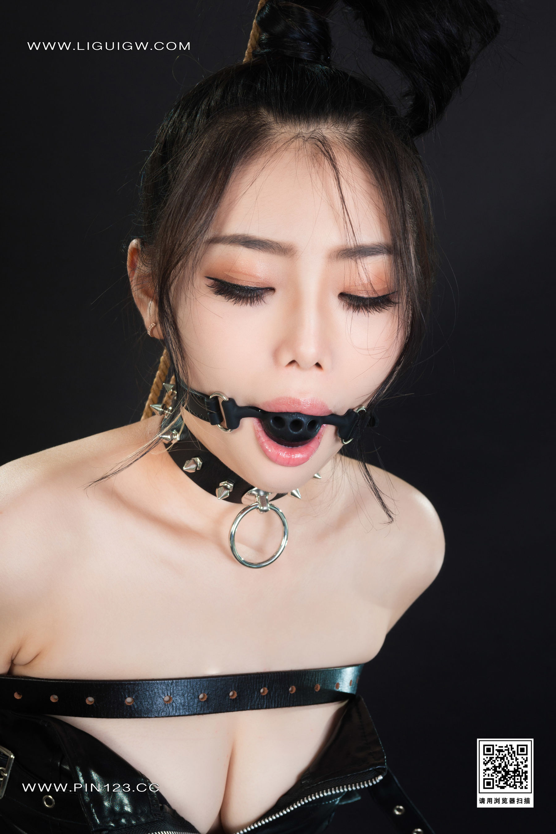 [Ligui丽柜] 2023.10.26 欲女皮缚 小智贤