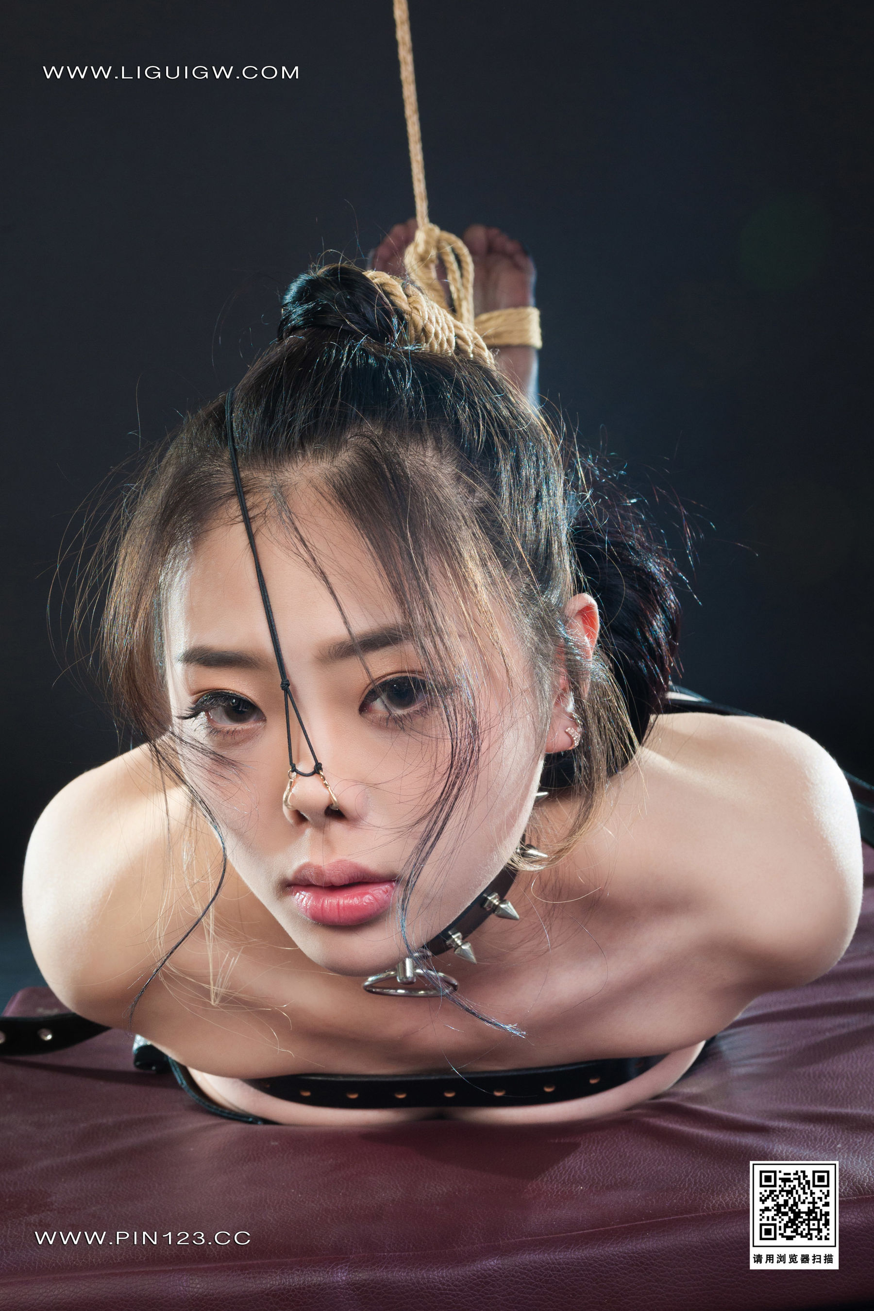 [Ligui丽柜] 2023.10.26 欲女皮缚 小智贤