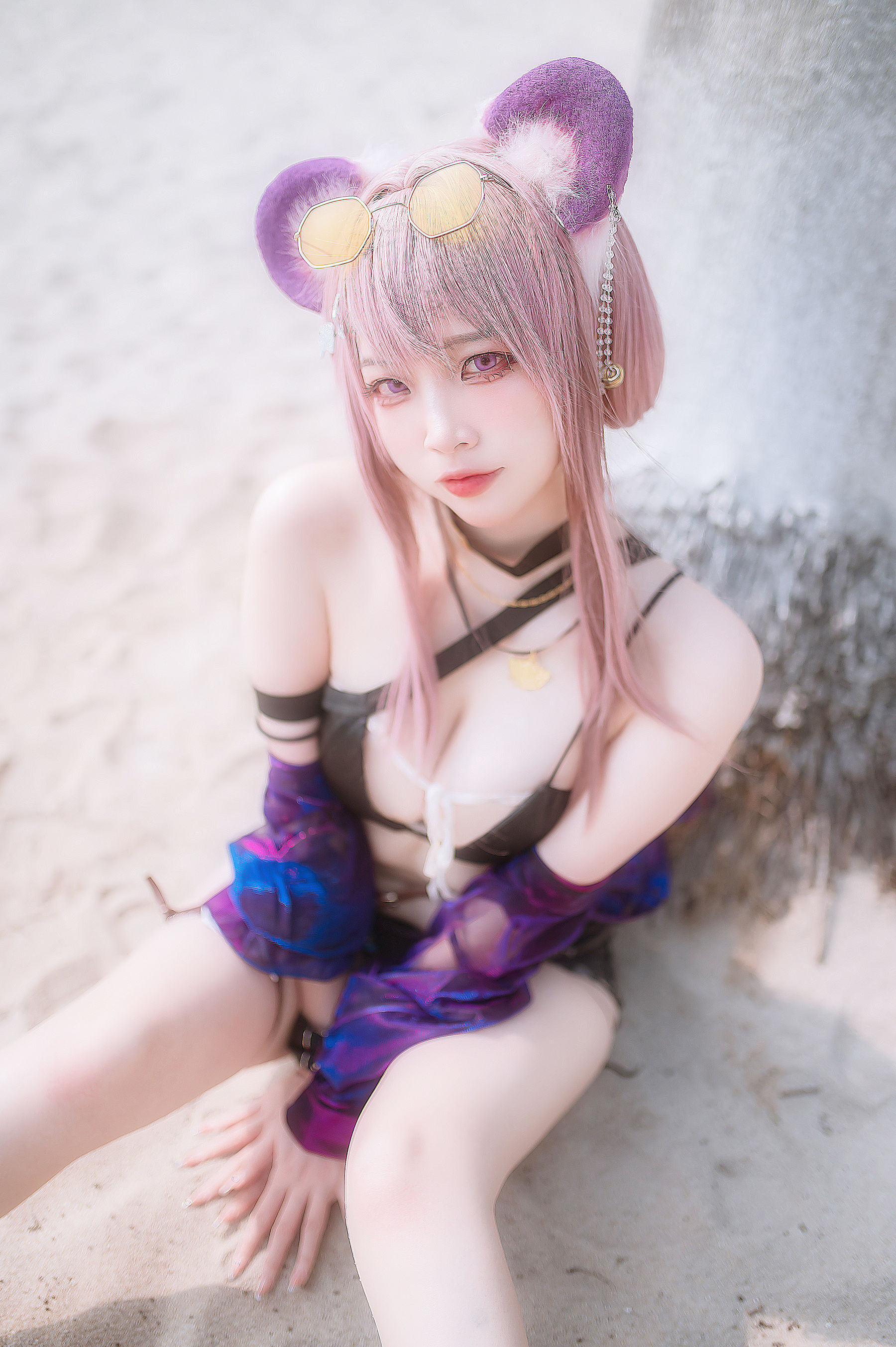 人气Coser 二佐Nisa - 泰拉夏日纪事 佐佐林雨霞