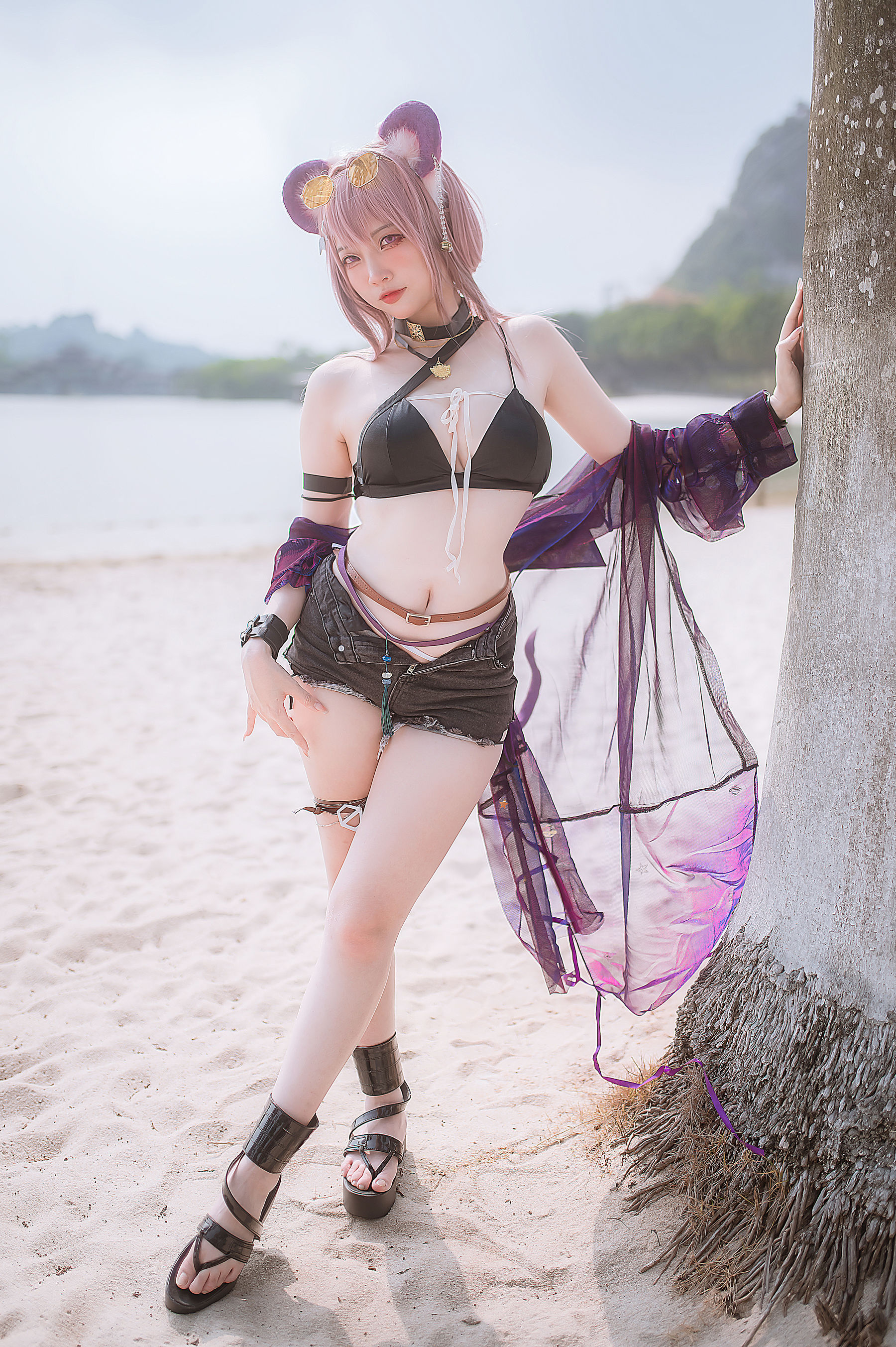人气Coser 二佐Nisa - 泰拉夏日纪事 佐佐林雨霞