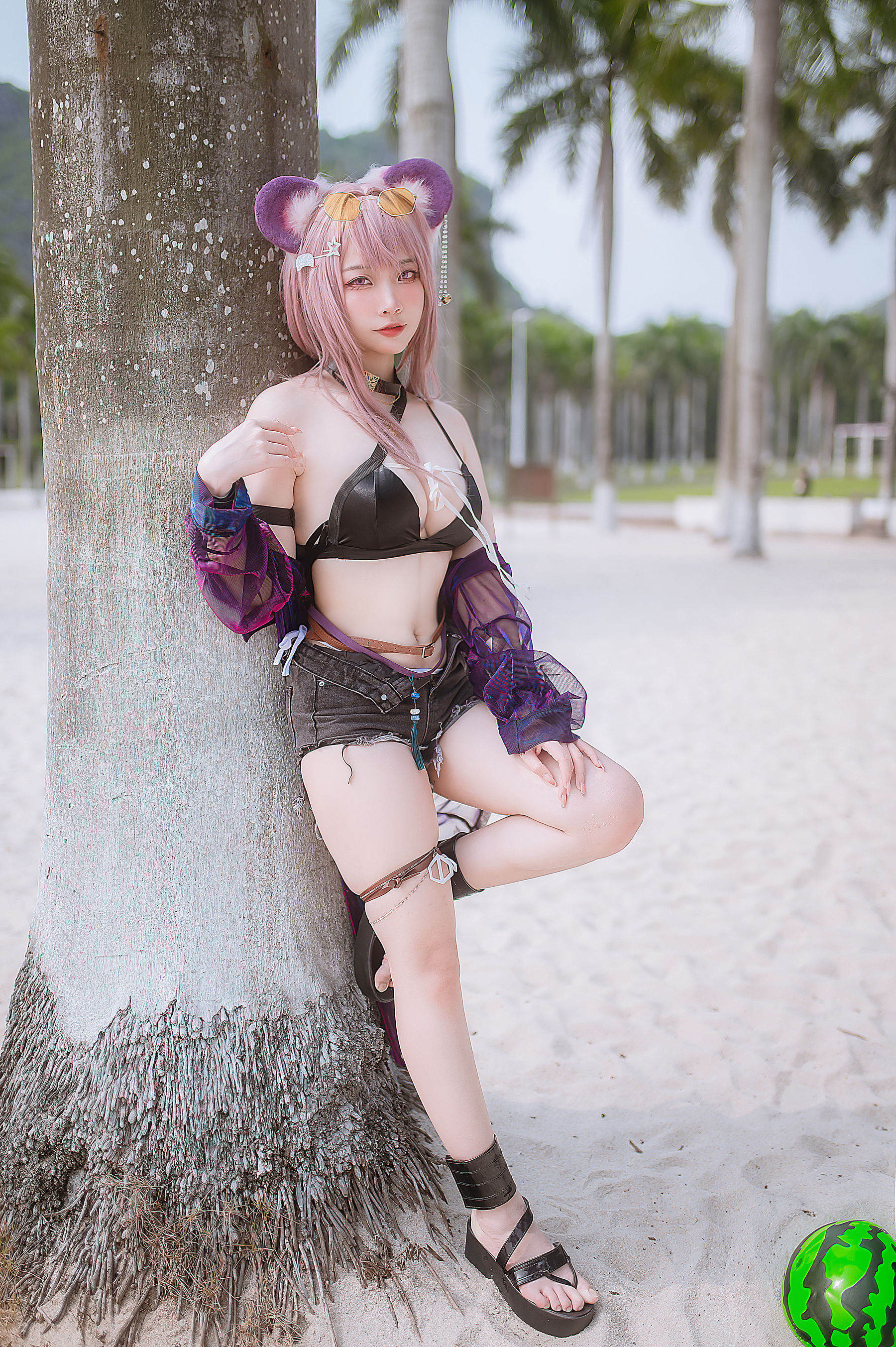 人气Coser 二佐Nisa - 泰拉夏日纪事 佐佐林雨霞