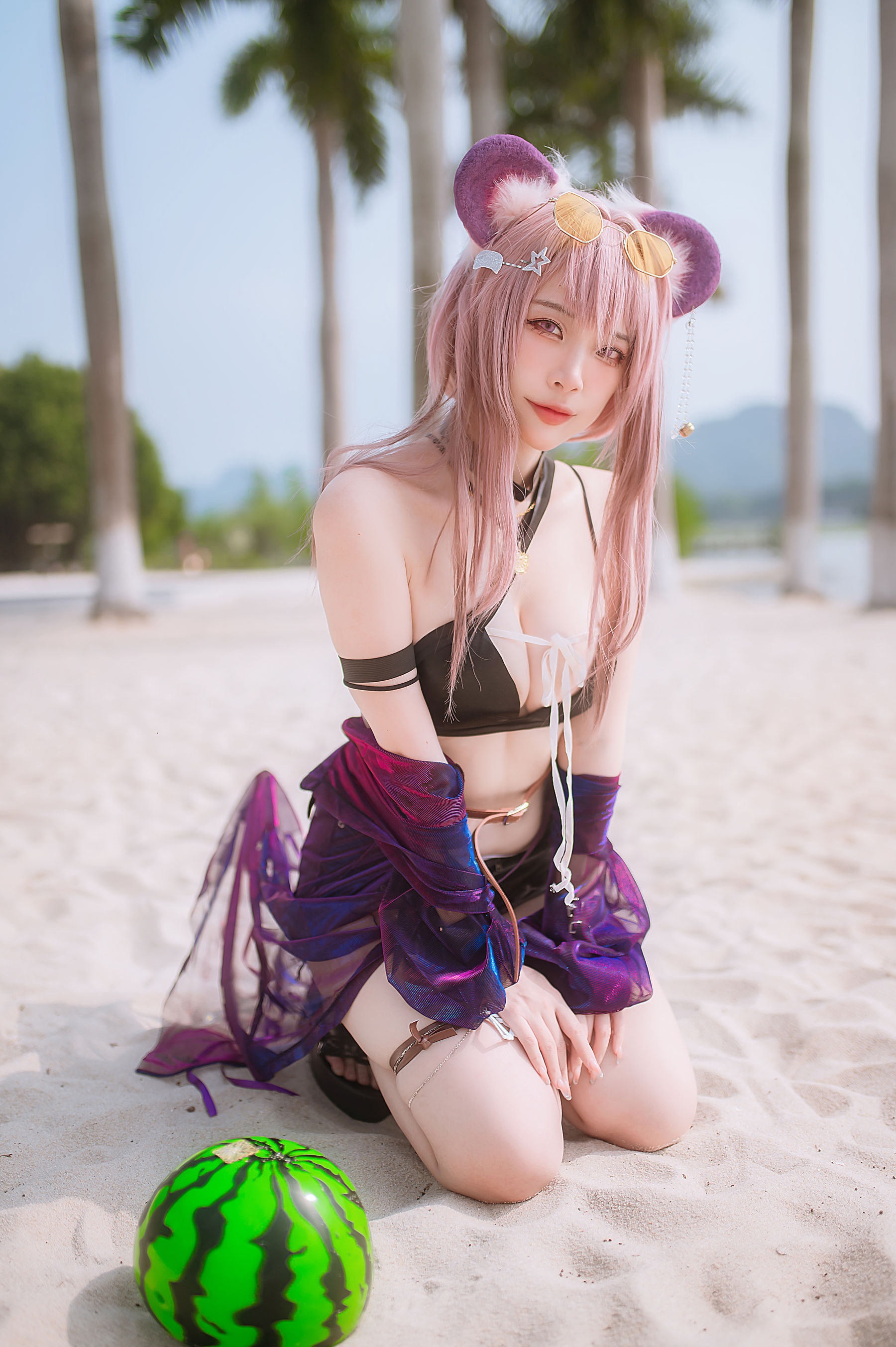 人气Coser 二佐Nisa - 泰拉夏日纪事 佐佐林雨霞