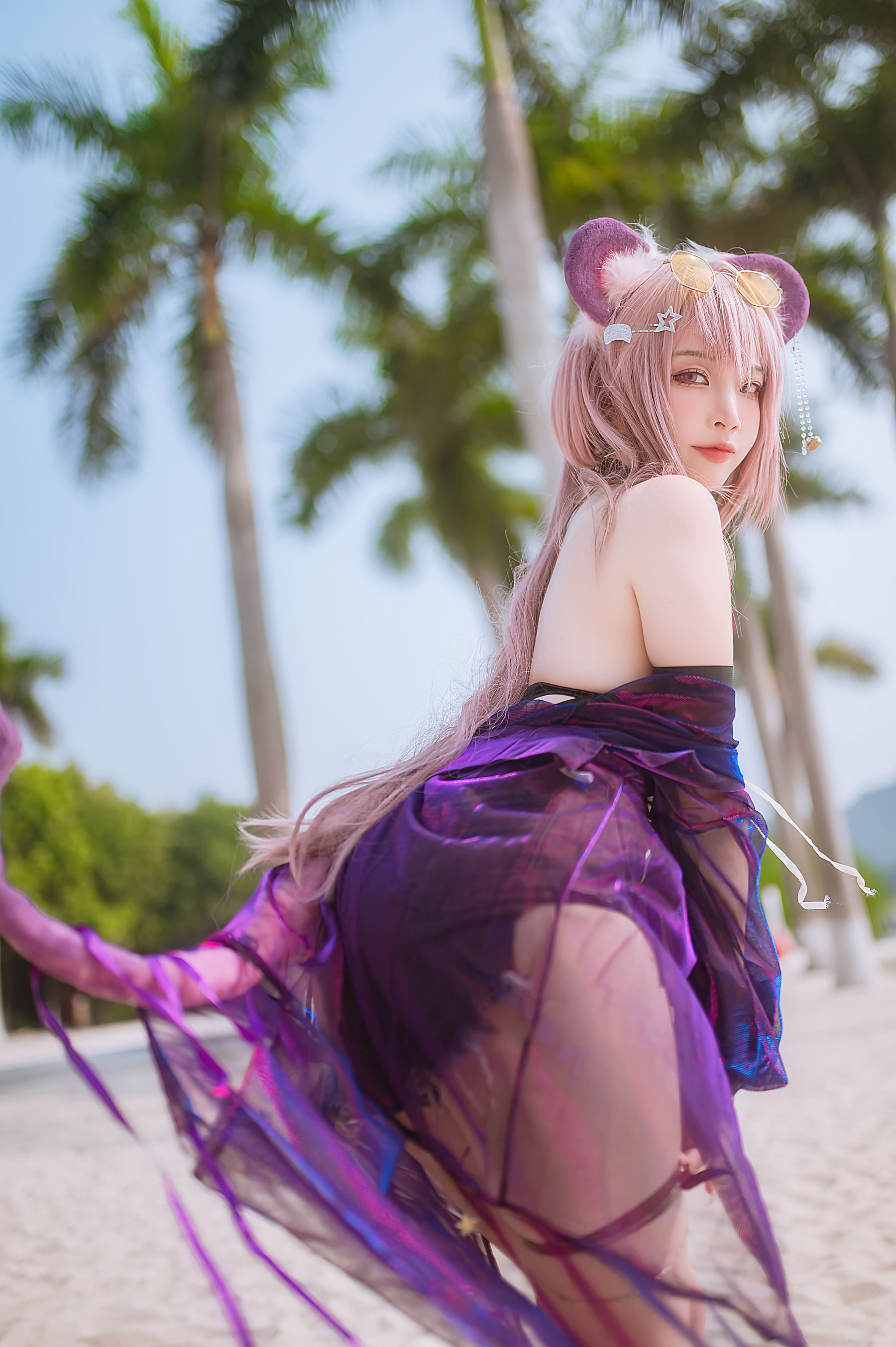 人气Coser 二佐Nisa - 泰拉夏日纪事 佐佐林雨霞
