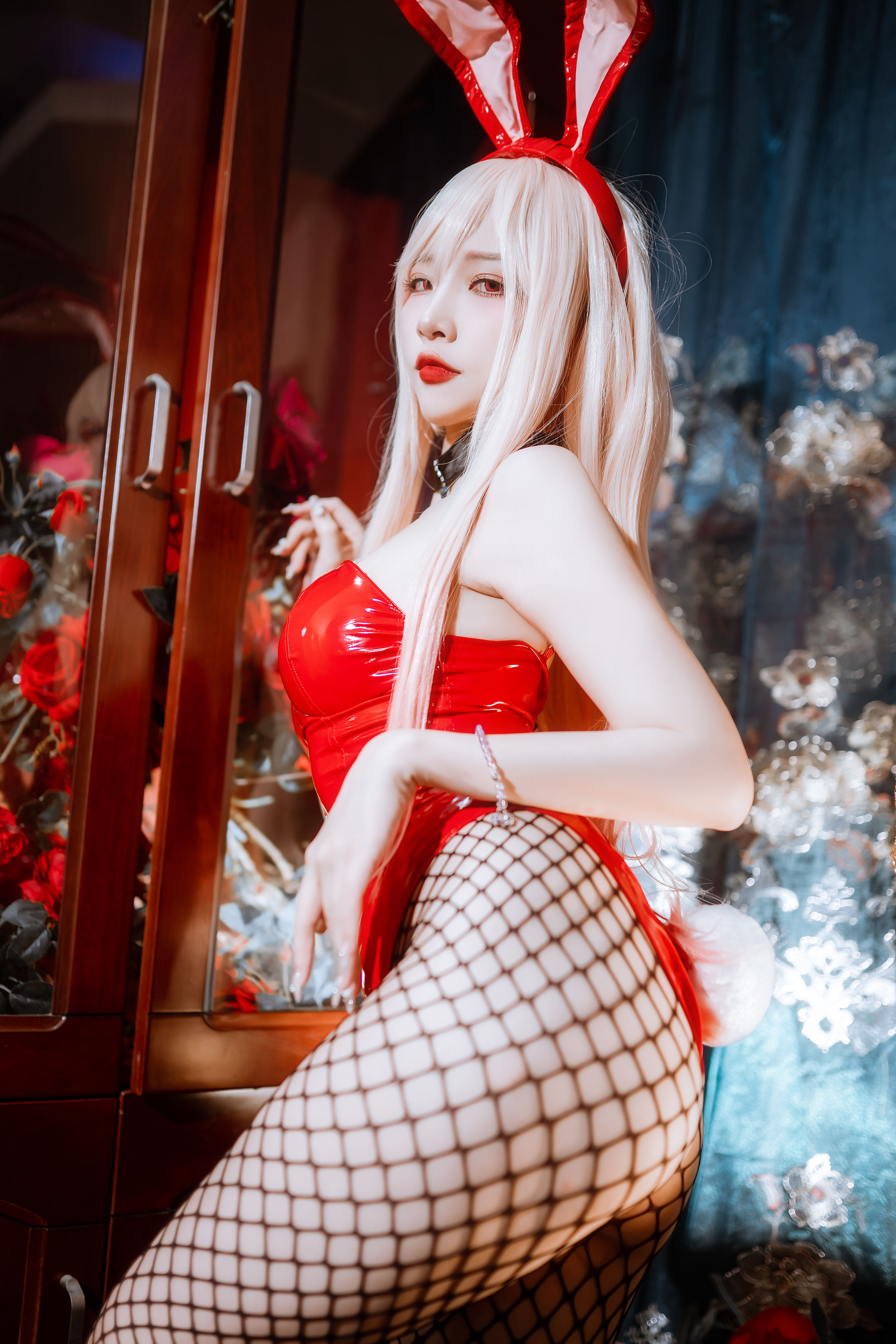 人气Coser 二佐Nisa - 海梦 兔女郎
