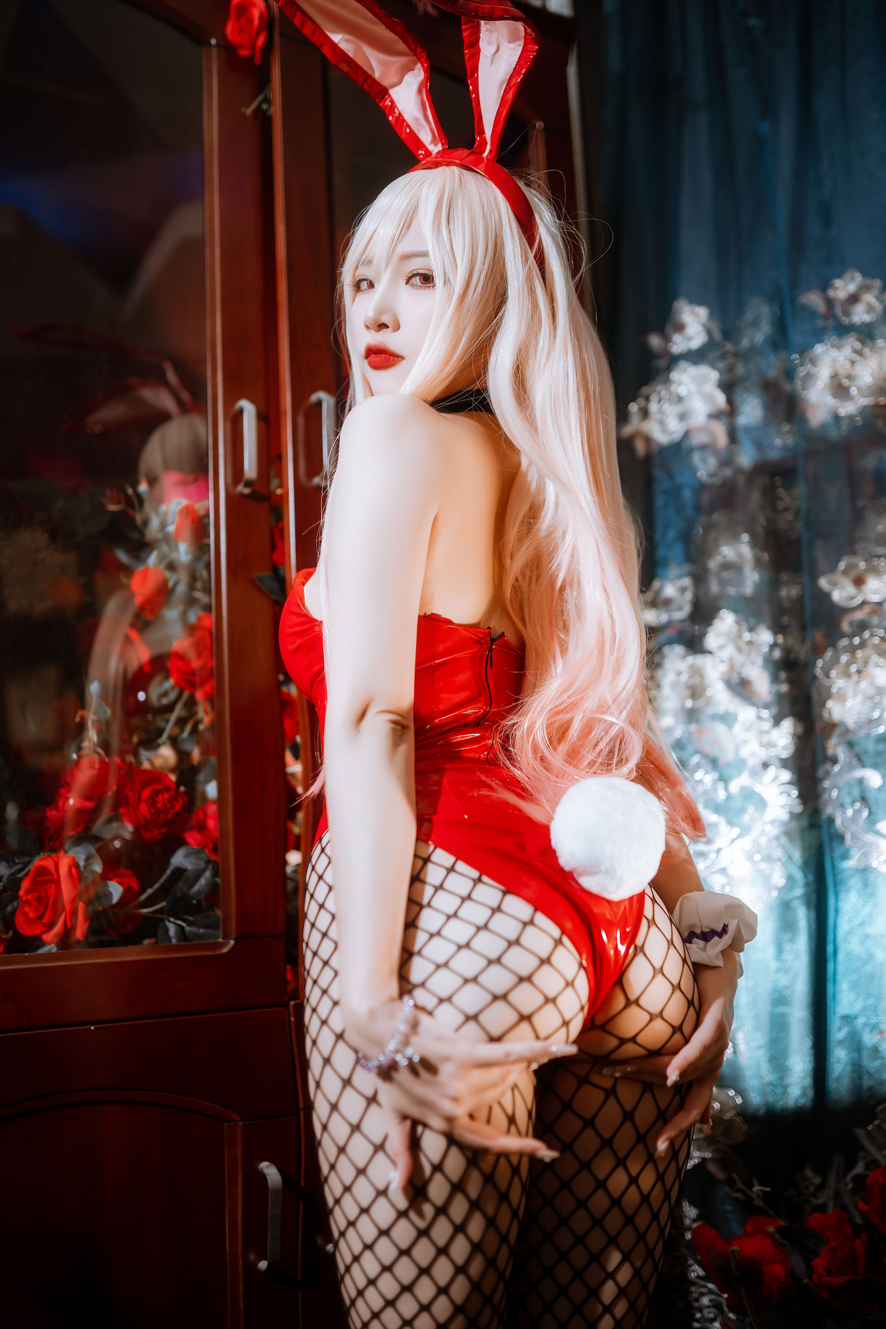人气Coser 二佐Nisa - 海梦 兔女郎