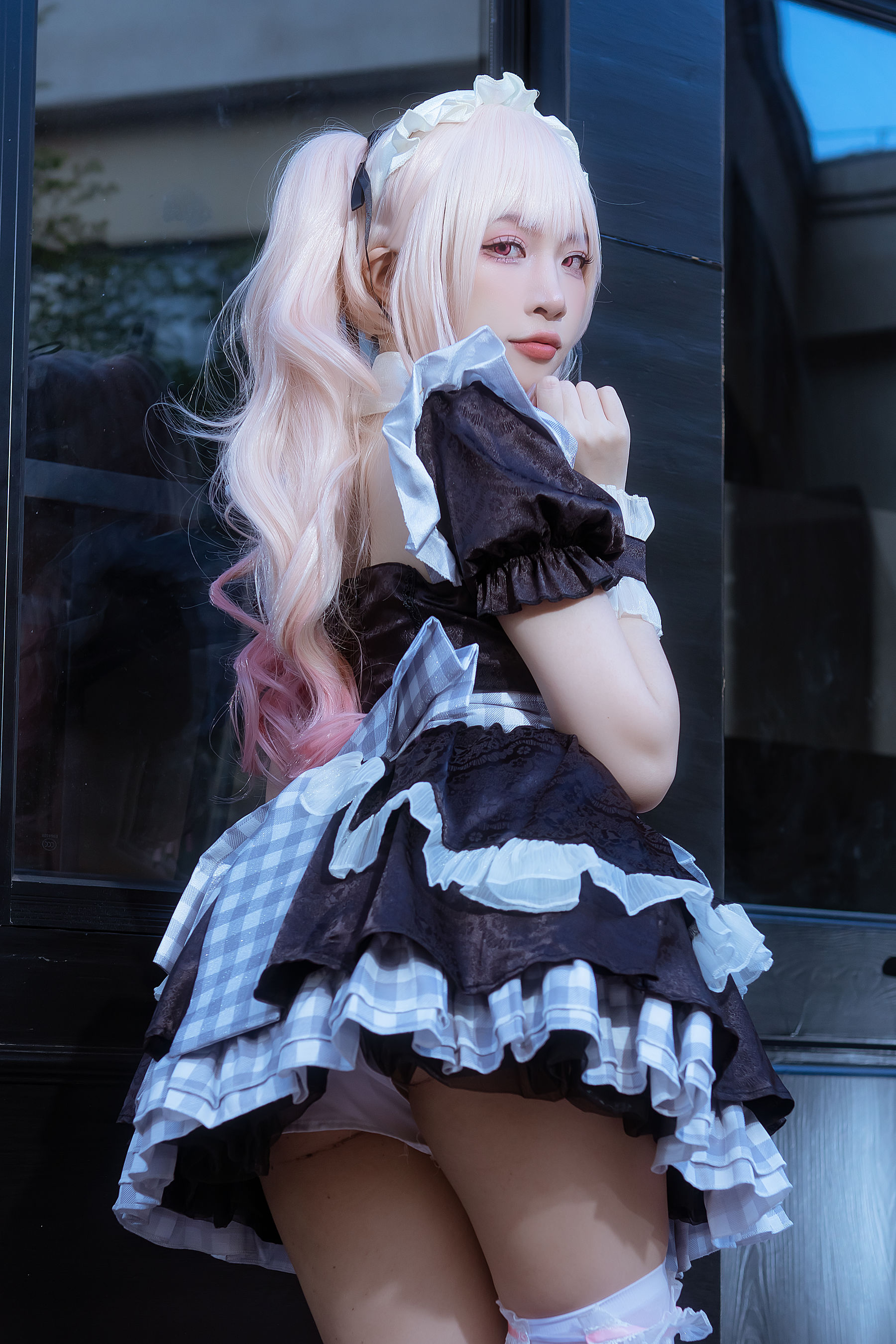人气Coser 二佐Nisa - 海梦 女仆