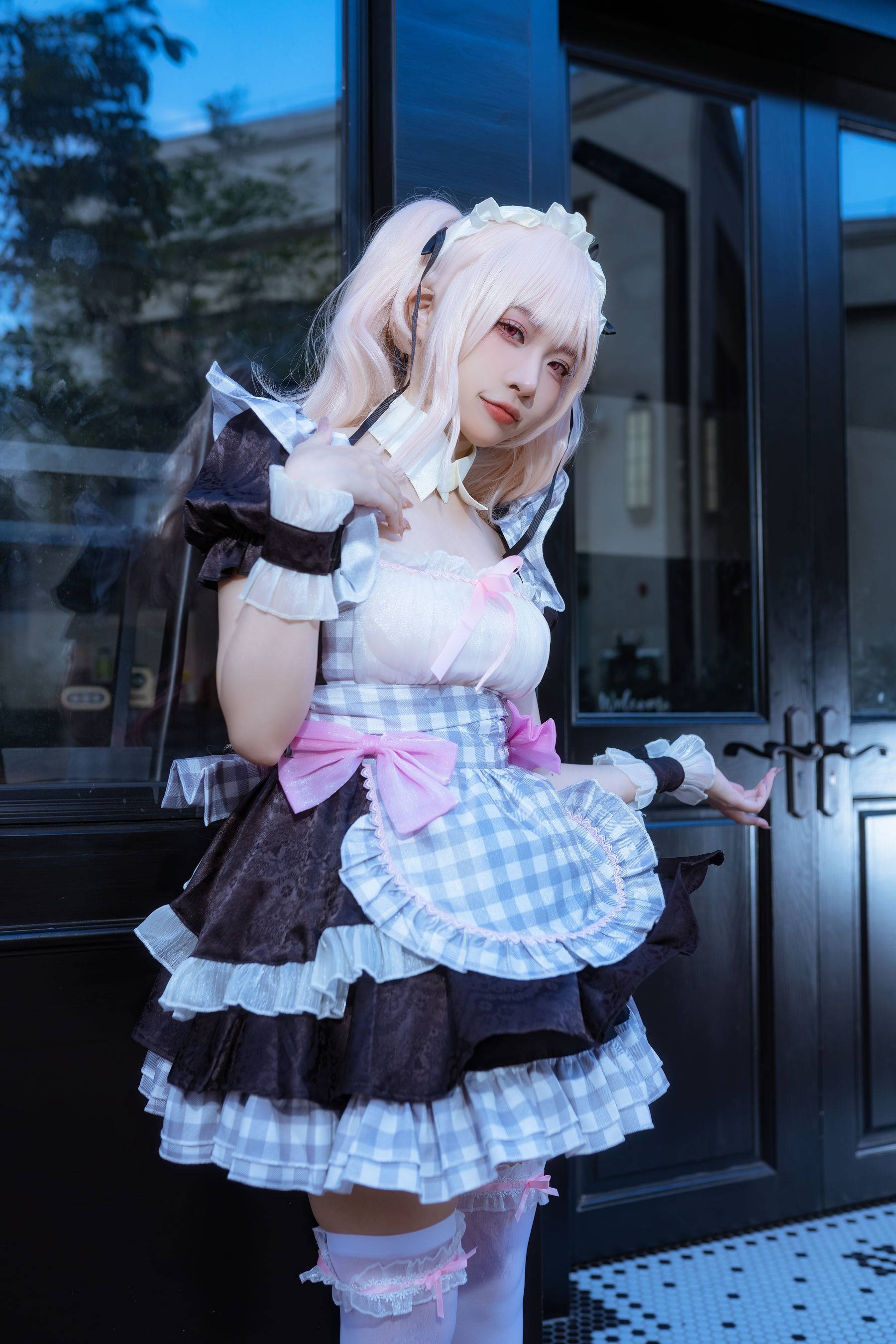 人气Coser 二佐Nisa - 海梦 女仆