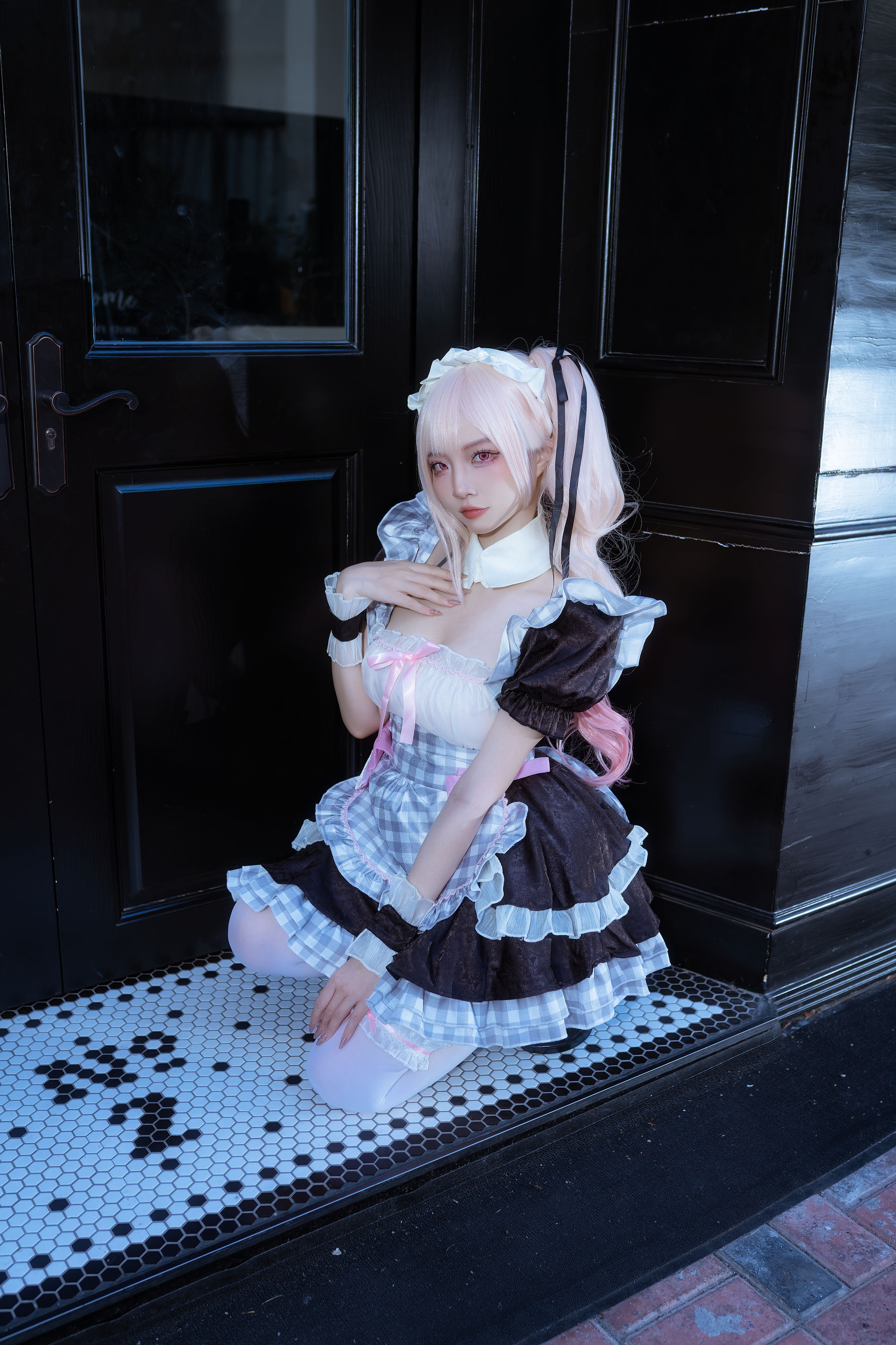 人气Coser 二佐Nisa - 海梦 女仆