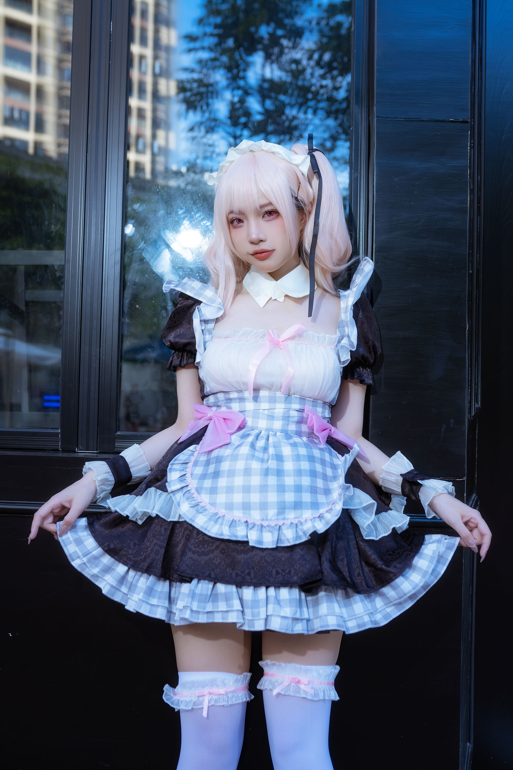 人气Coser 二佐Nisa - 海梦 女仆