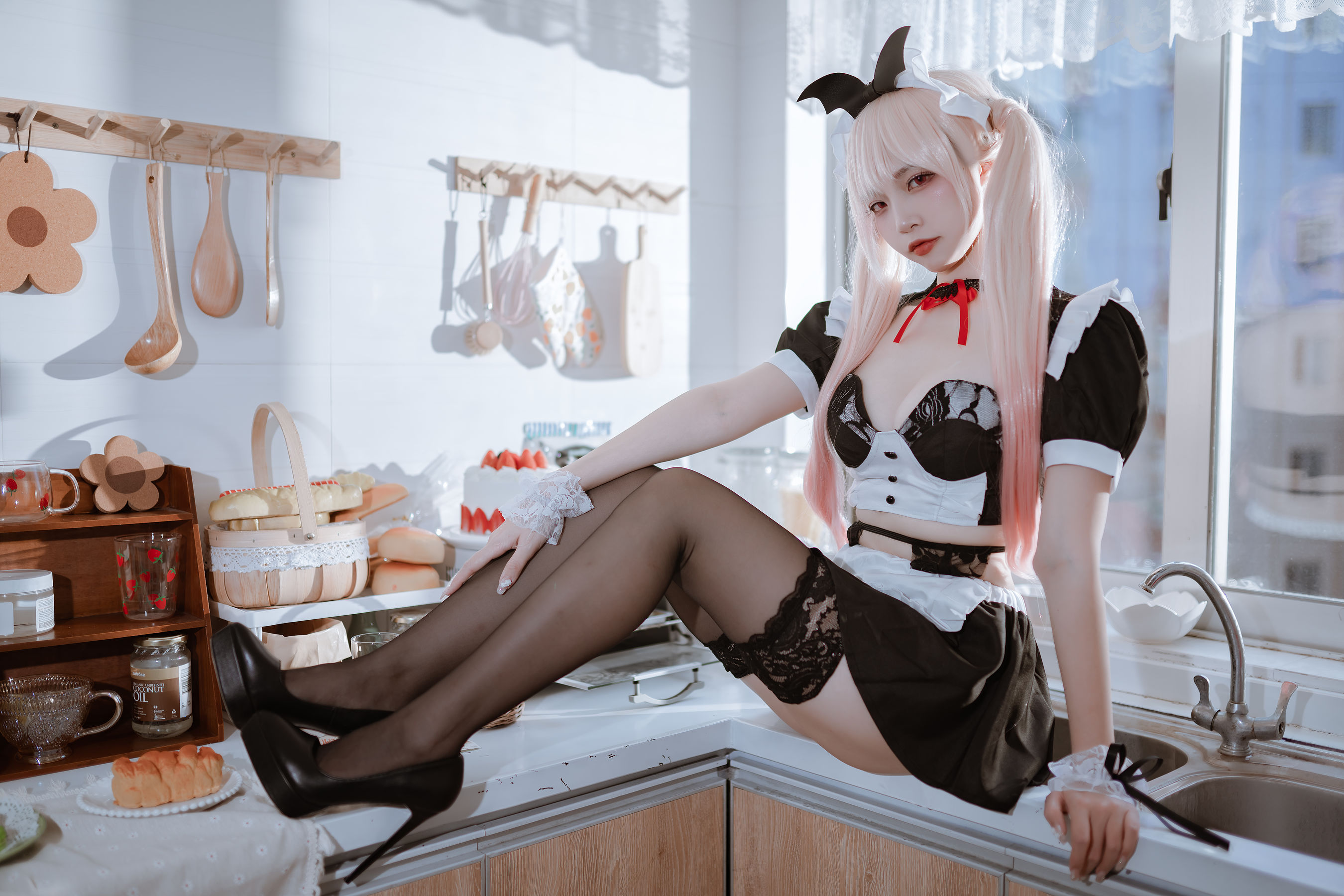 人气Coser 二佐Nisa - 海梦 小女仆