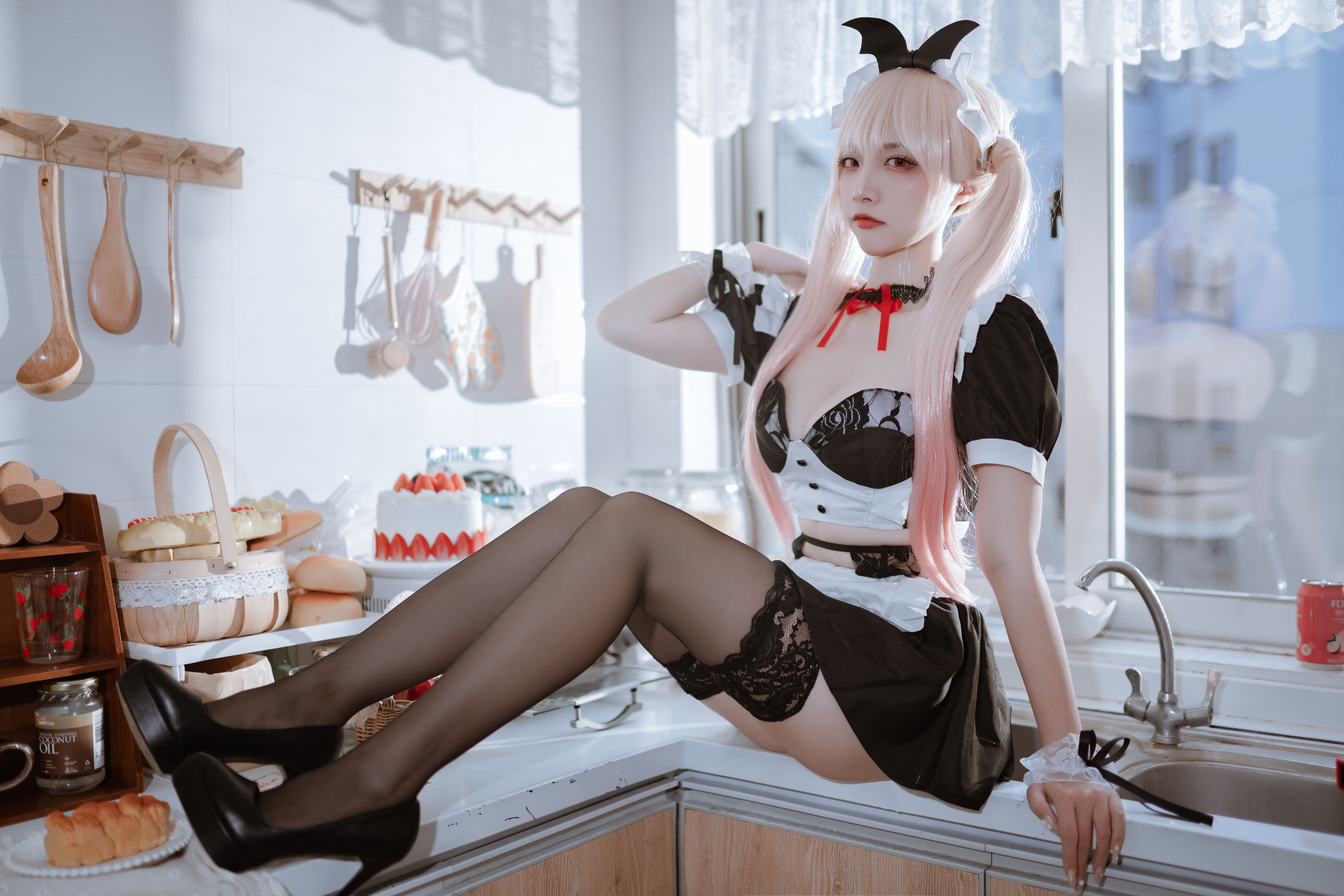 人气Coser 二佐Nisa - 海梦 小女仆