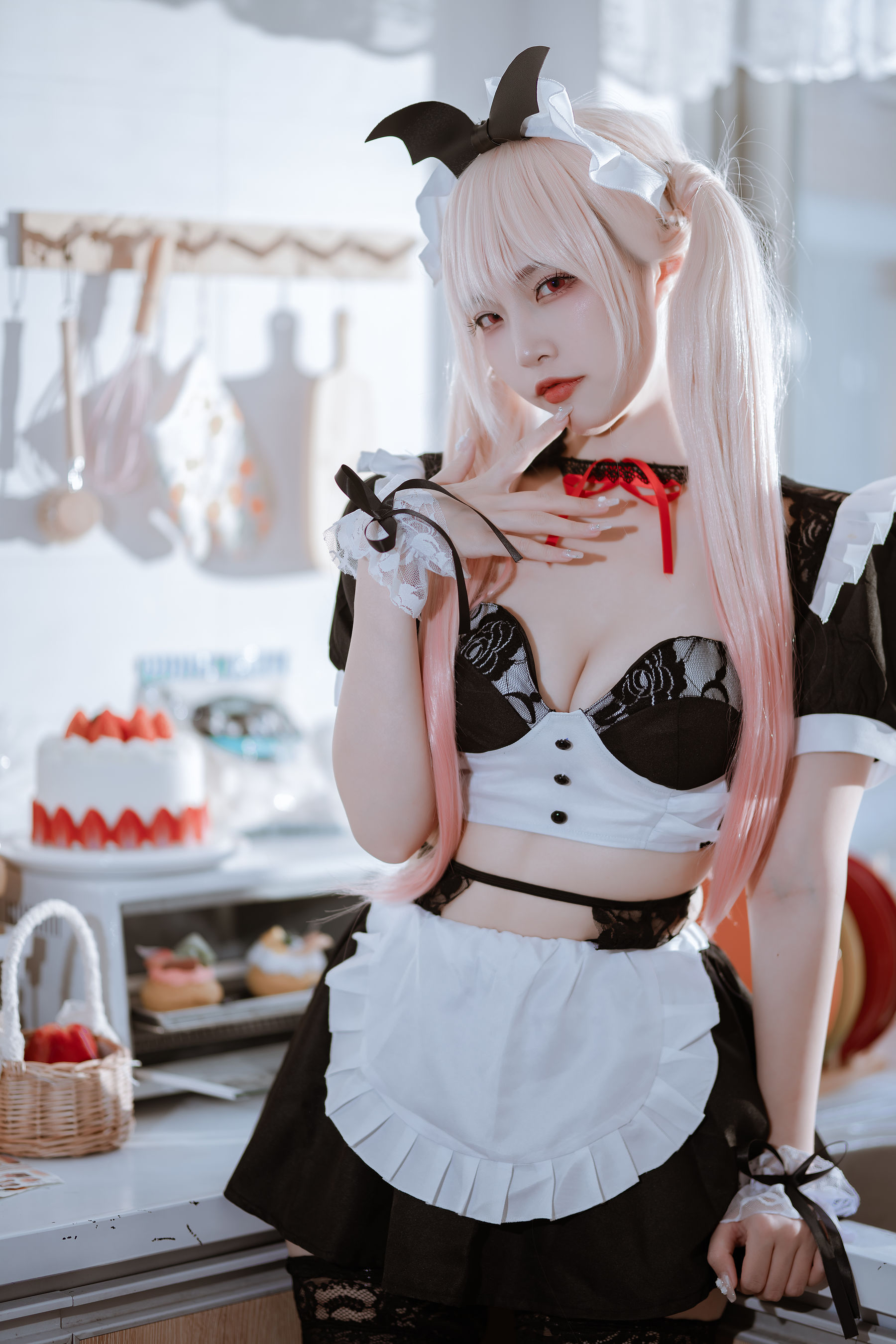 人气Coser 二佐Nisa - 海梦 小女仆