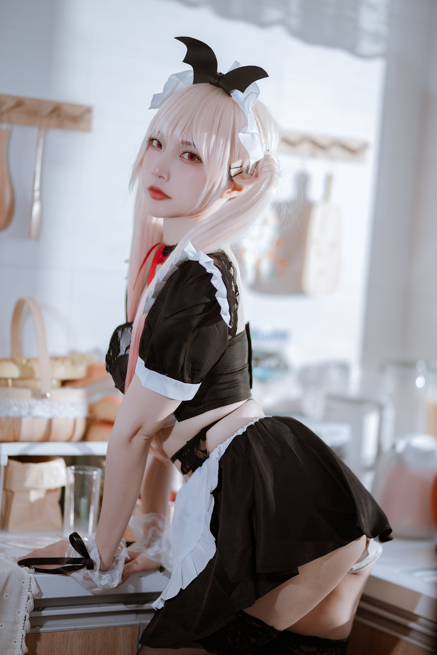 人气Coser 二佐Nisa - 海梦 小女仆