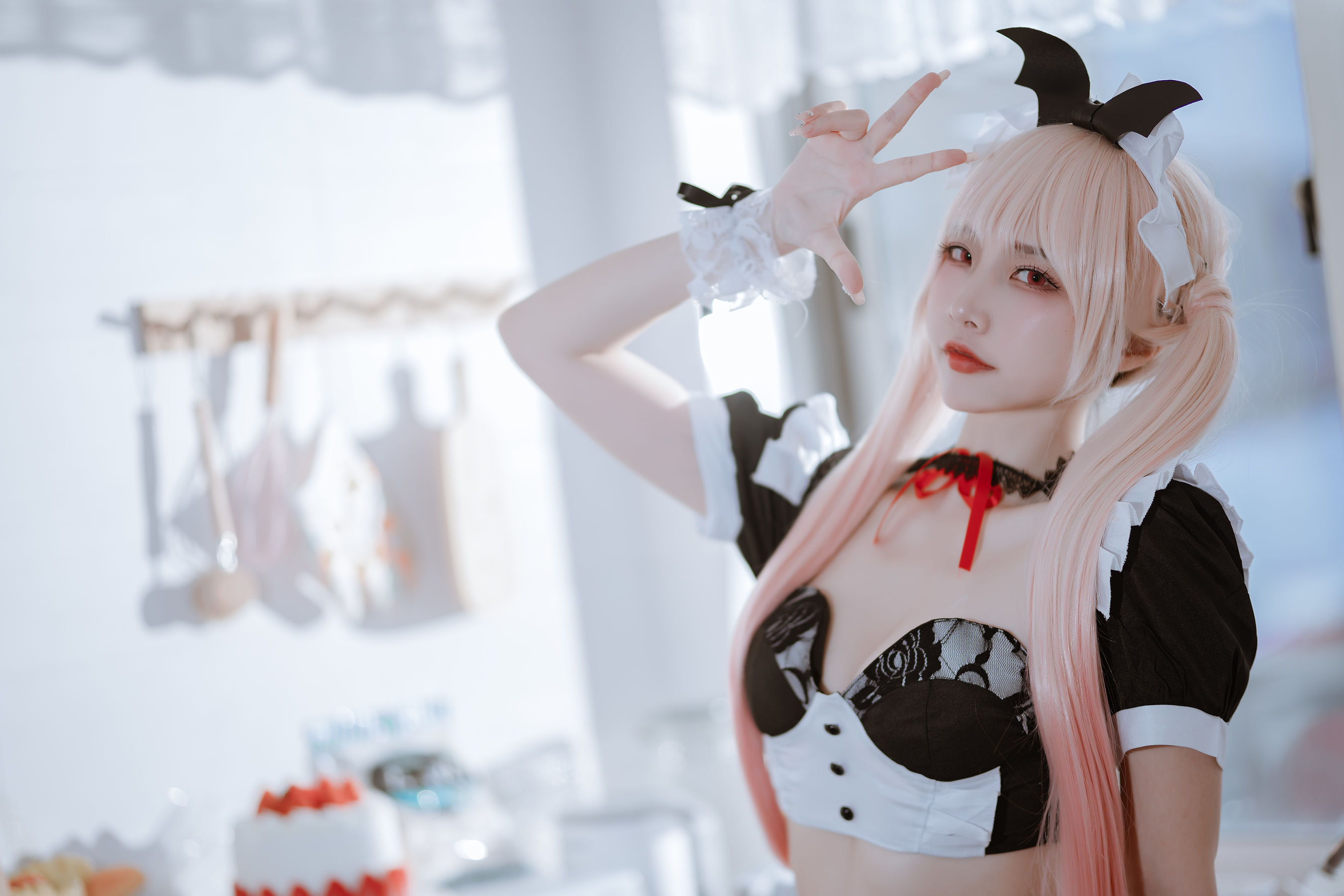 人气Coser 二佐Nisa - 海梦 小女仆