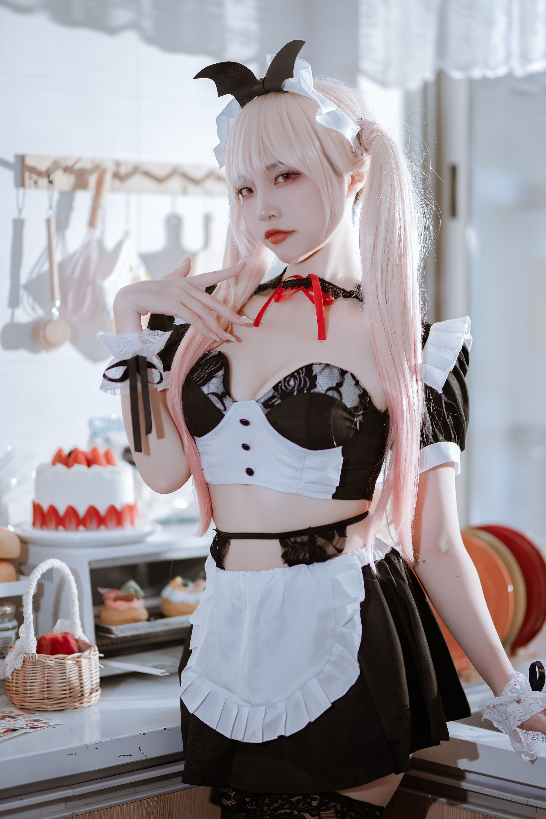 人气Coser 二佐Nisa - 海梦 小女仆